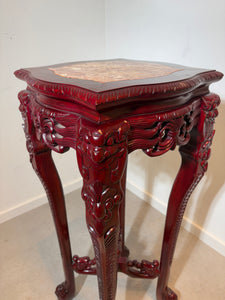 Oriental Pedestal Rosewood