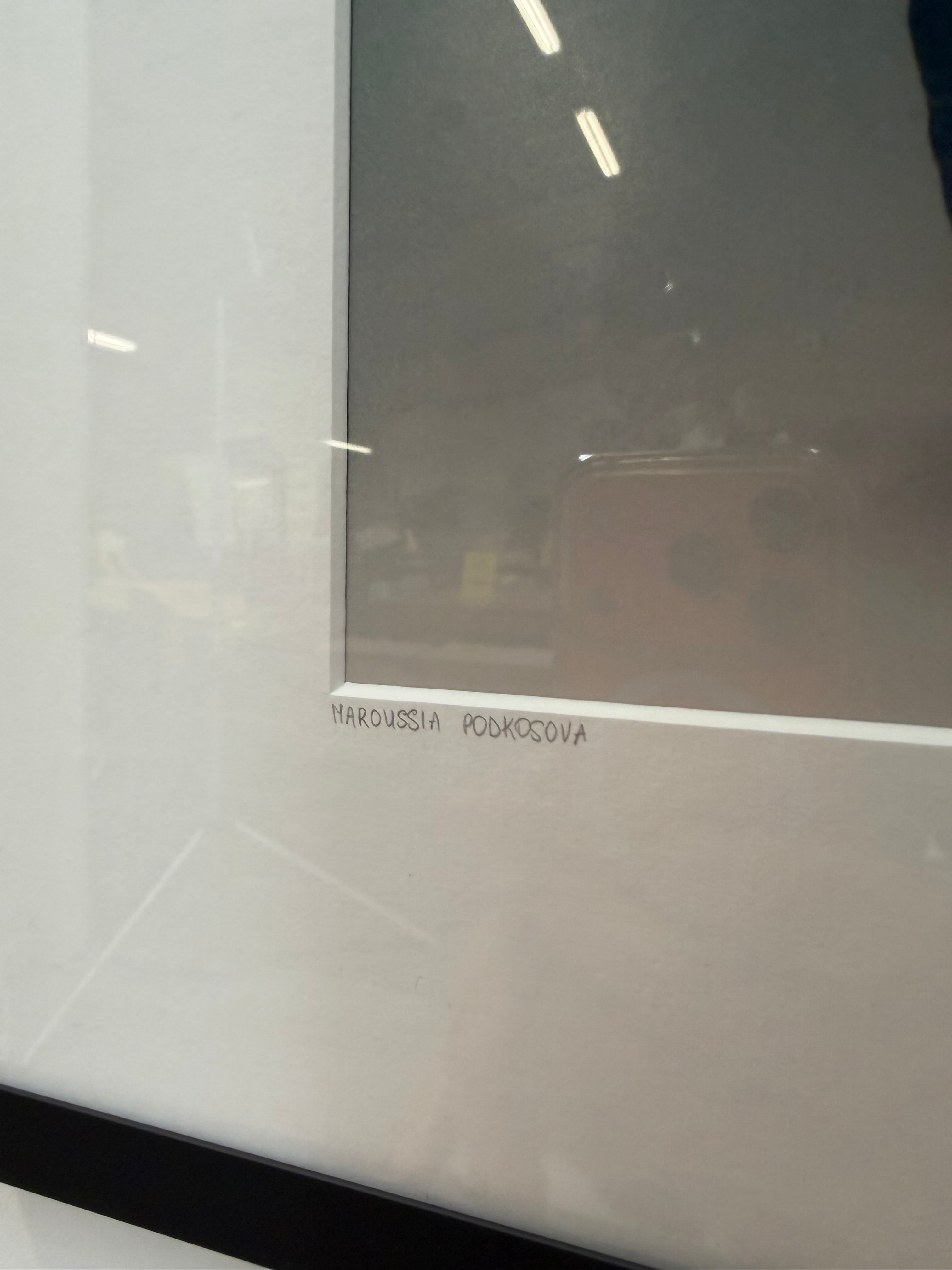 Original Photograph by Maroussia Podkosova — “Underwater Parasol” (50 x 40 cm)