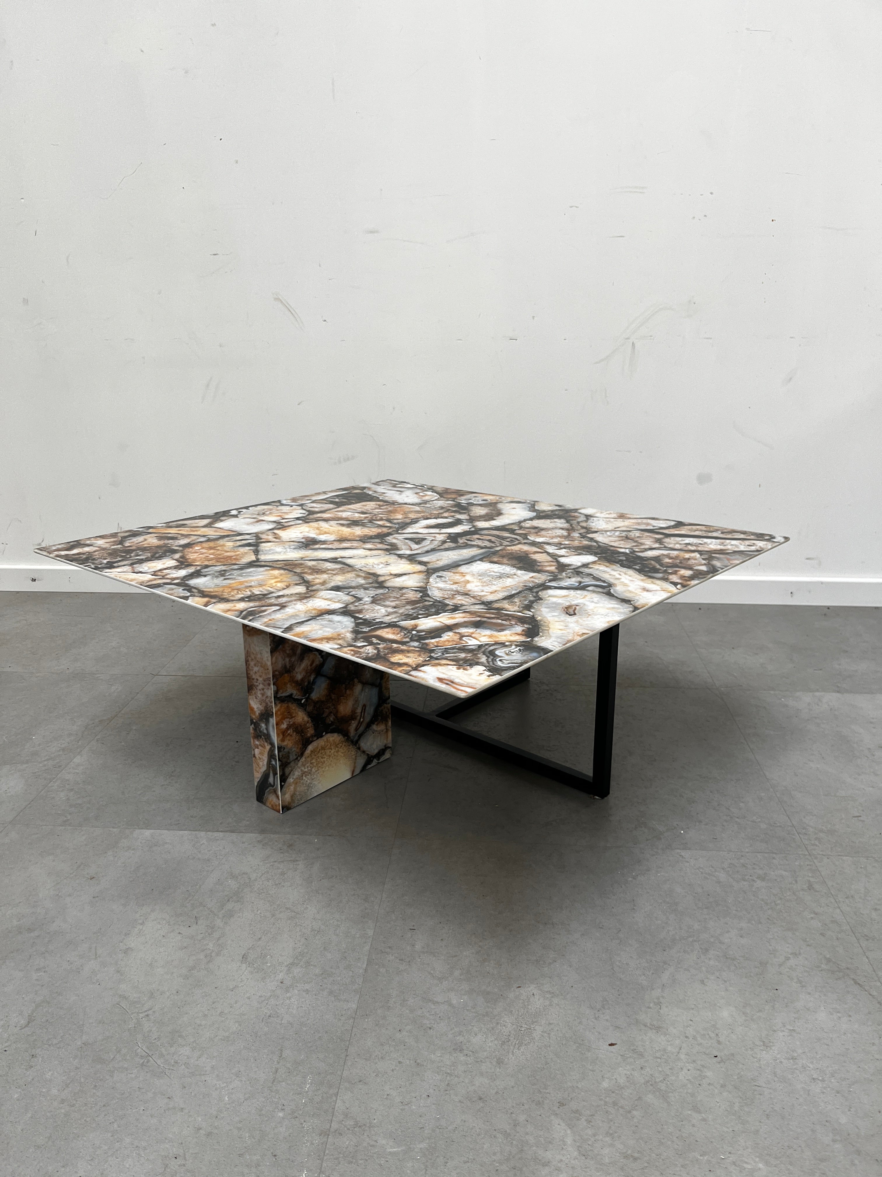 Bijzettafel / Salontafel (combinatie)