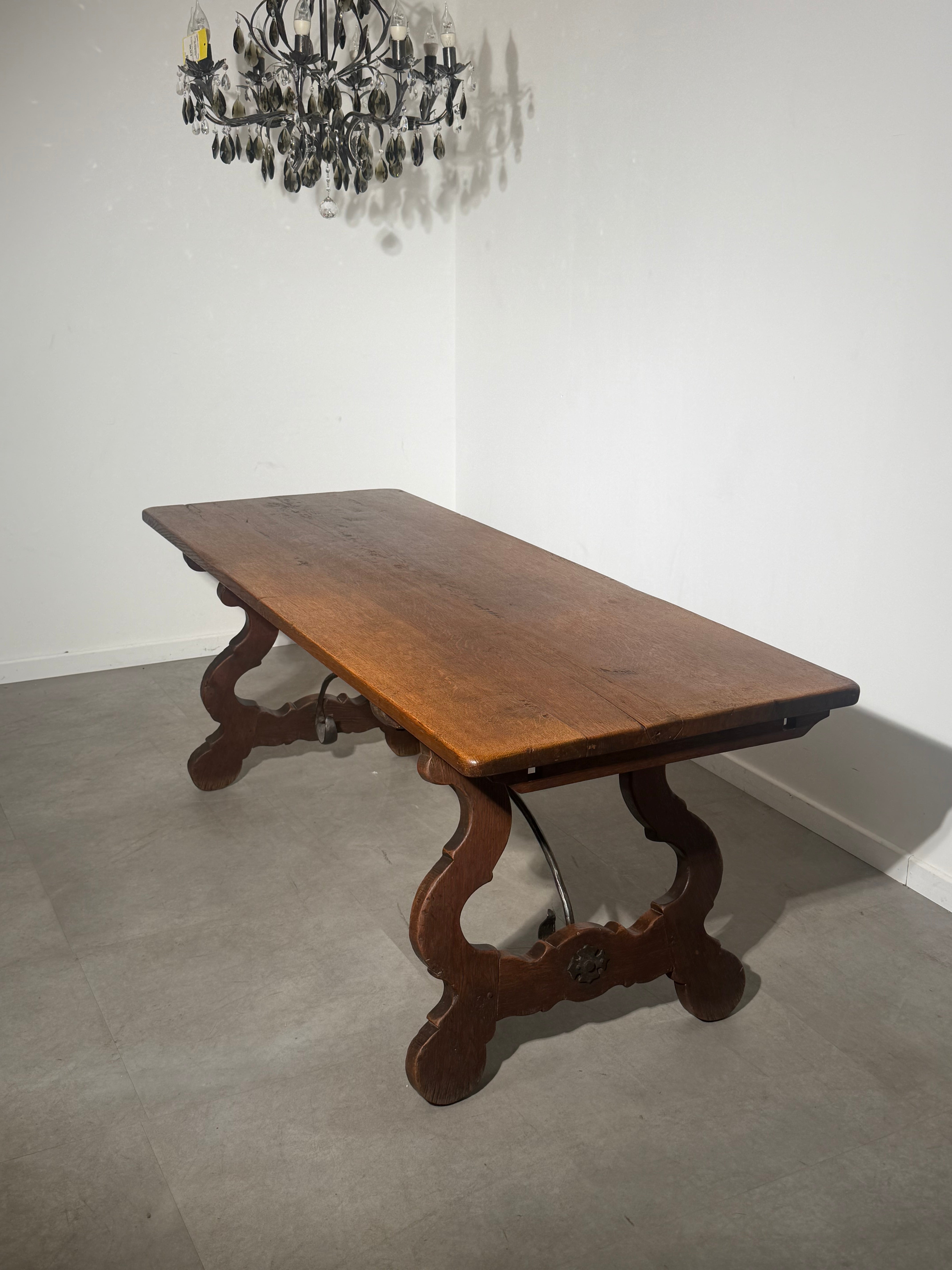 18th Century Solid Oak Dining Table
