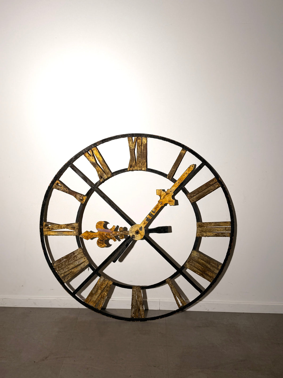 Large Industrial Tower Clock