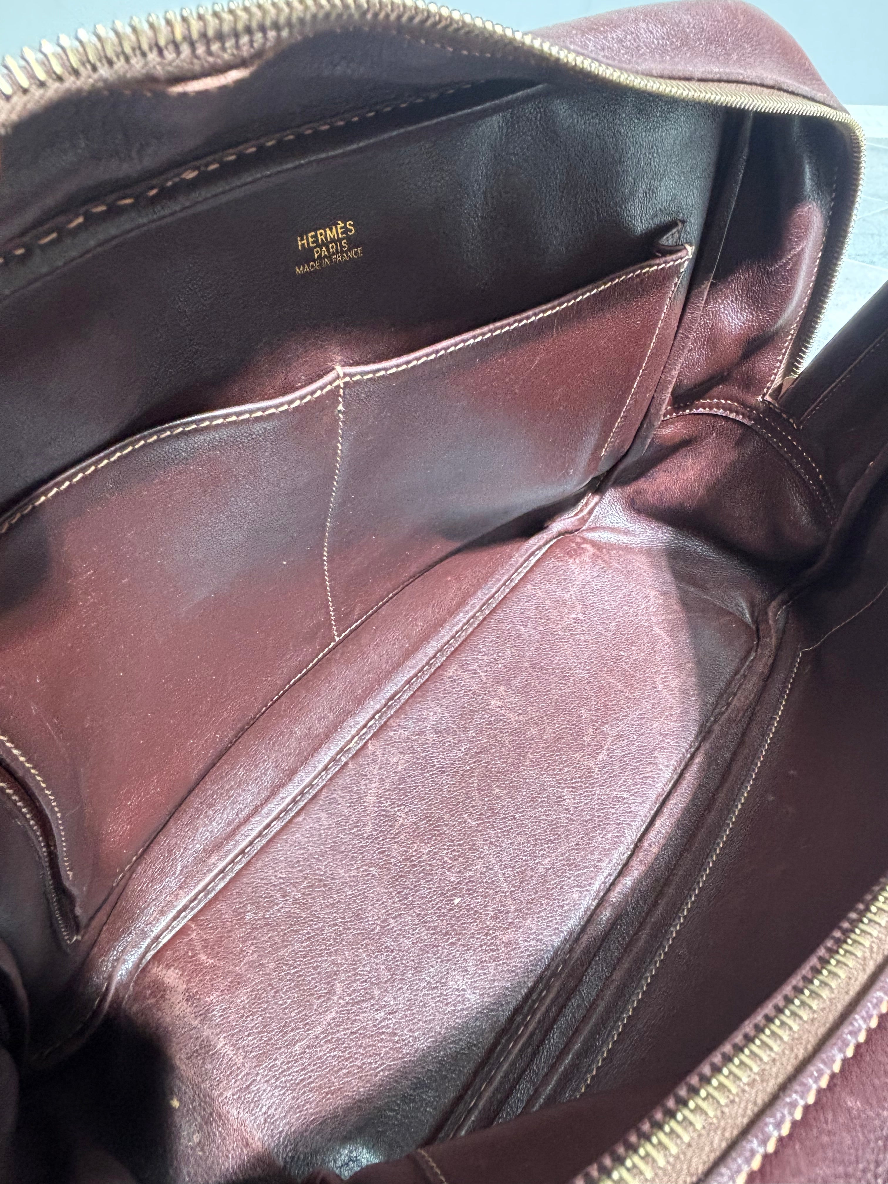 Sac à main Hermès Plume – Marron Chocolat