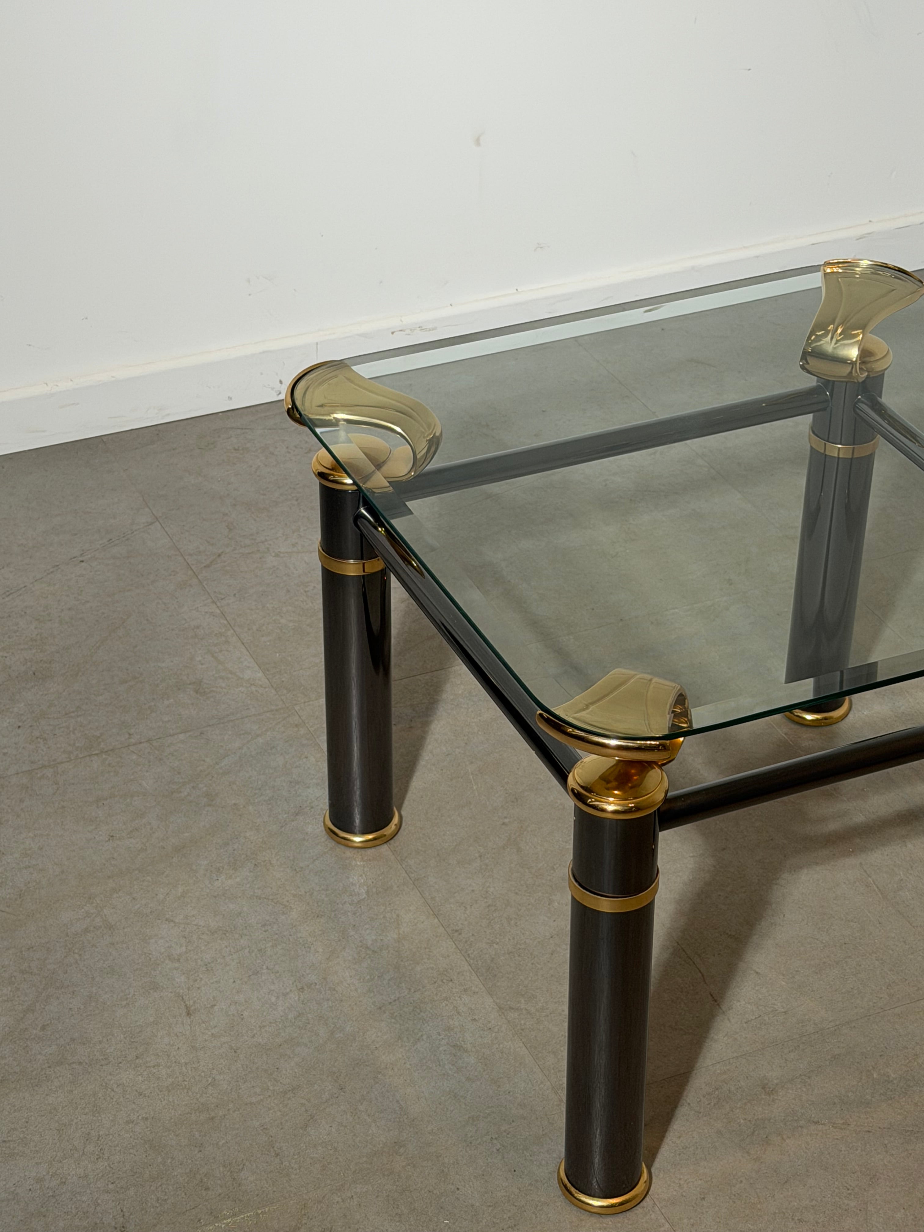 Regency Sidetable with Glass top - 60 x 60