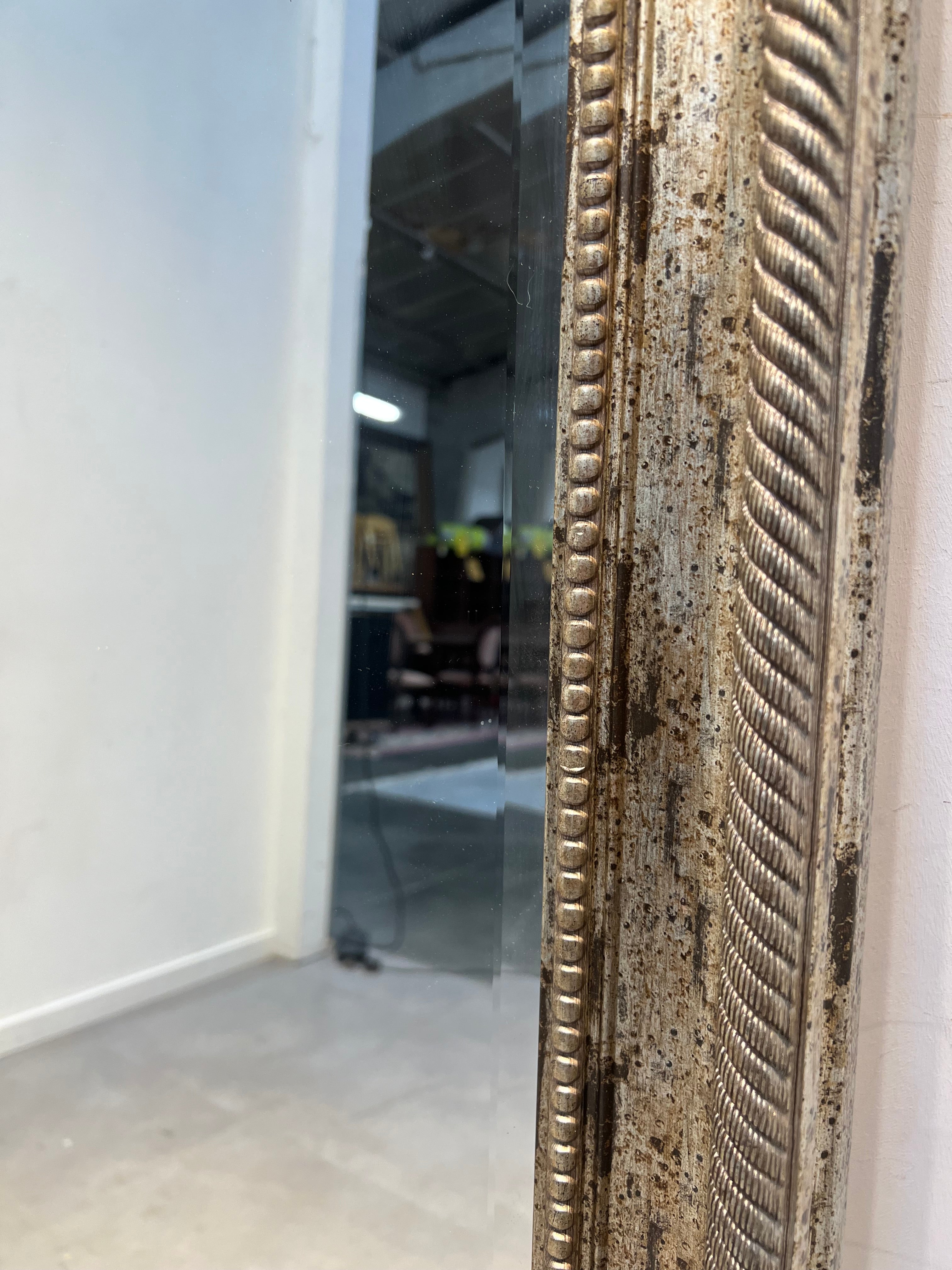 Large Vintage Giltwood Mirror
