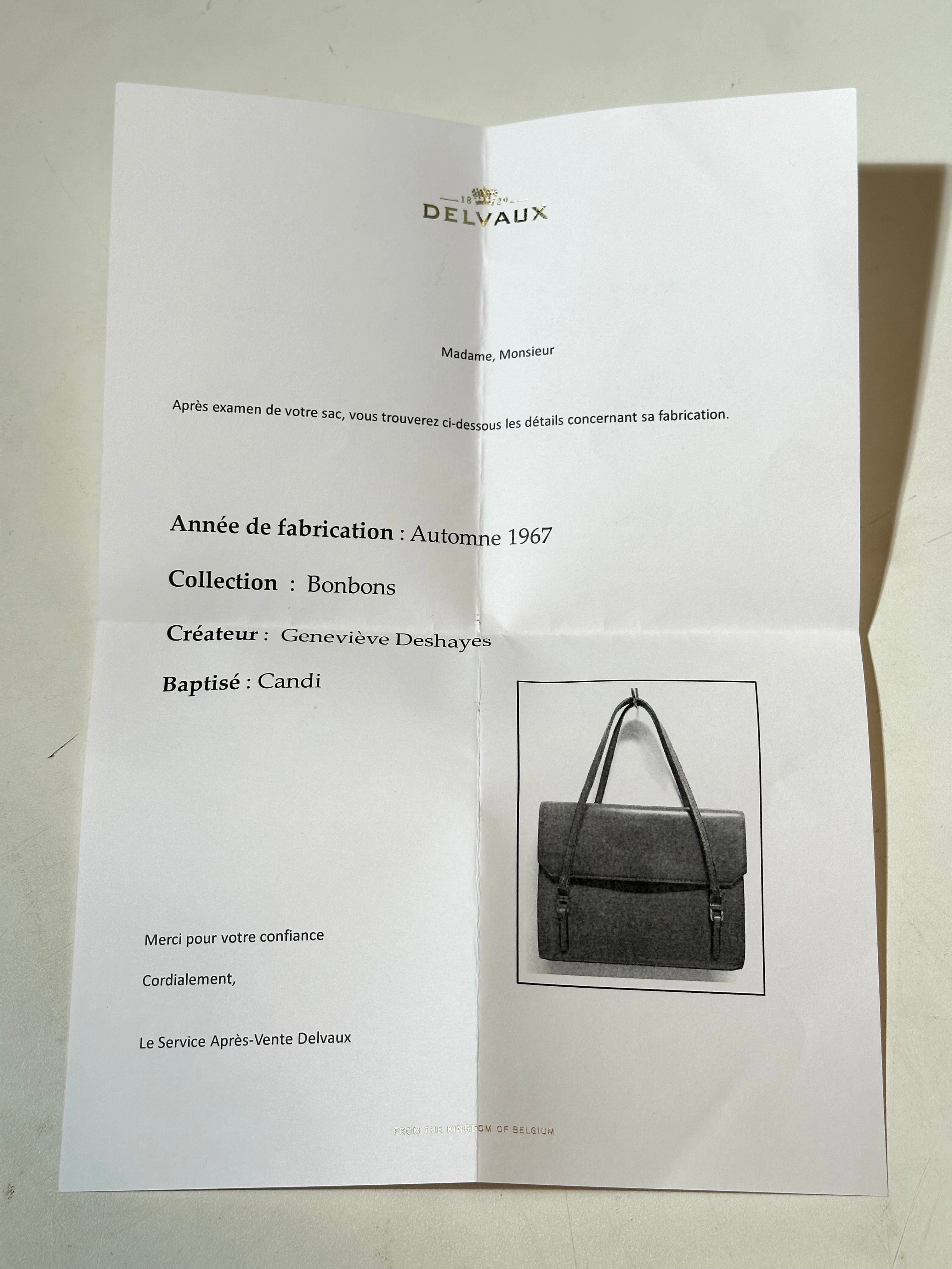 Sac à main Delvaux « Candi » – Collection Bonbons