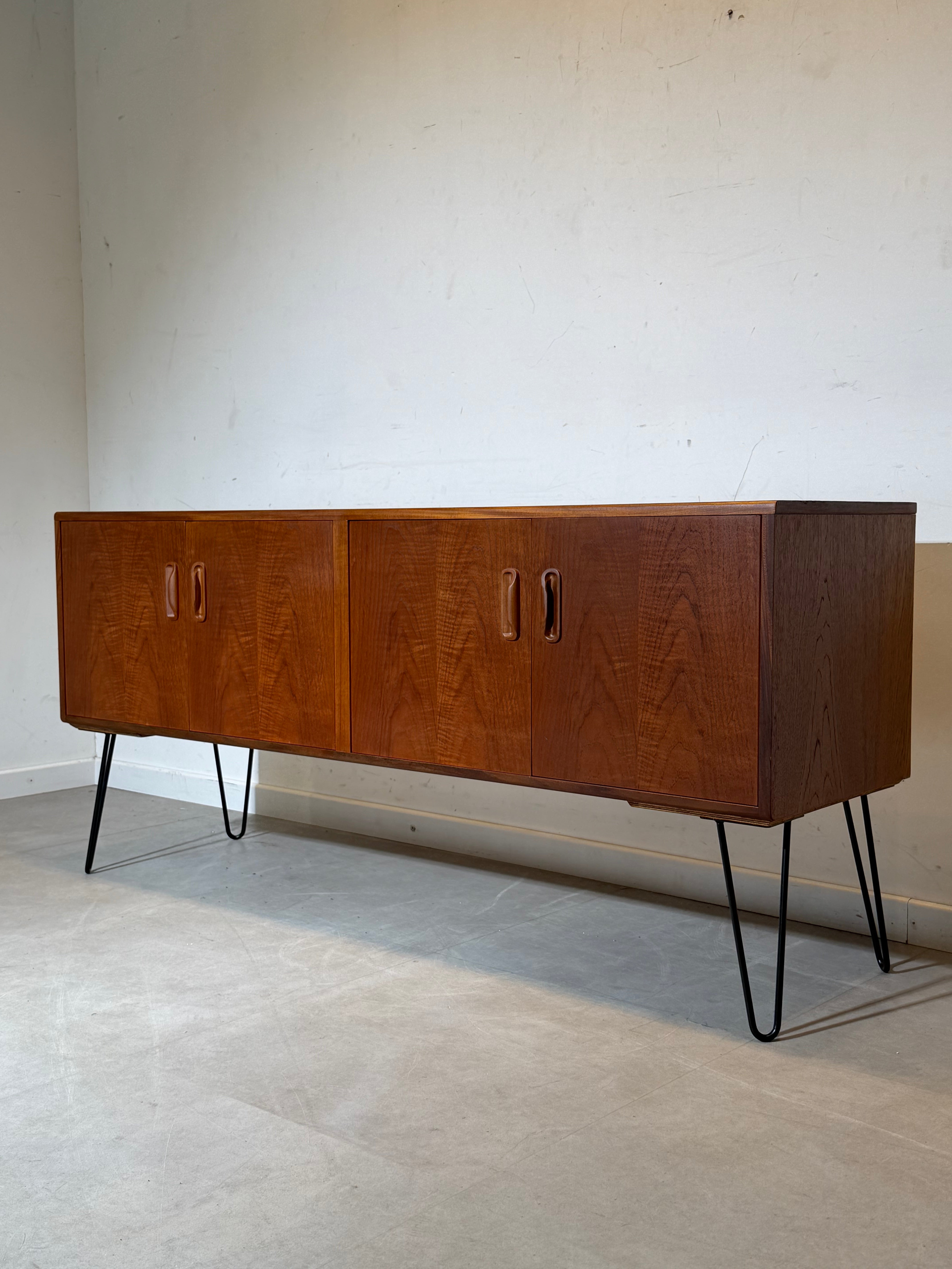 G-Plan Teak Sideboard with Hairpin Legs – Mid-Century Modern Vintage Cabinet