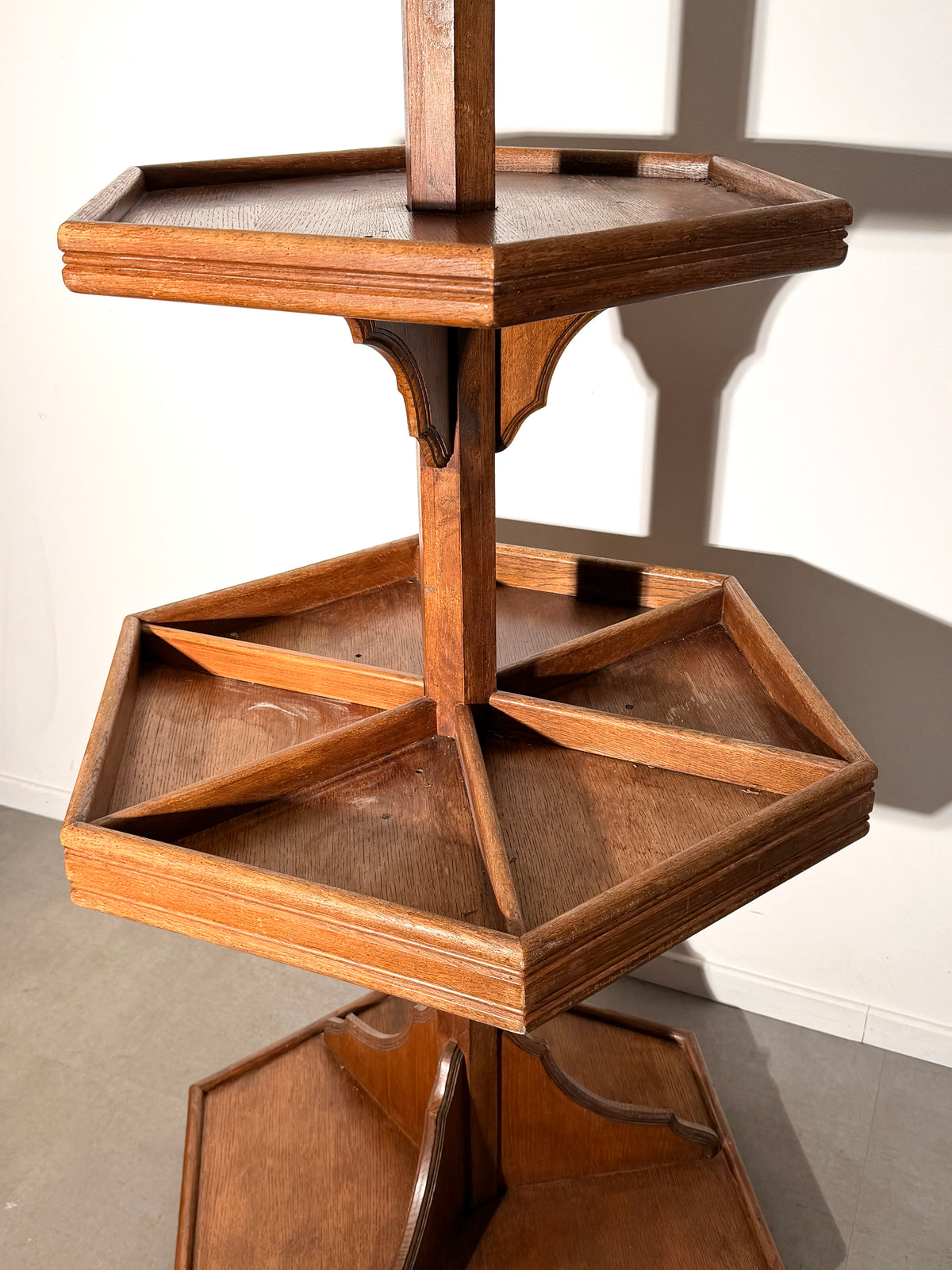 Large Oak Spice Rack