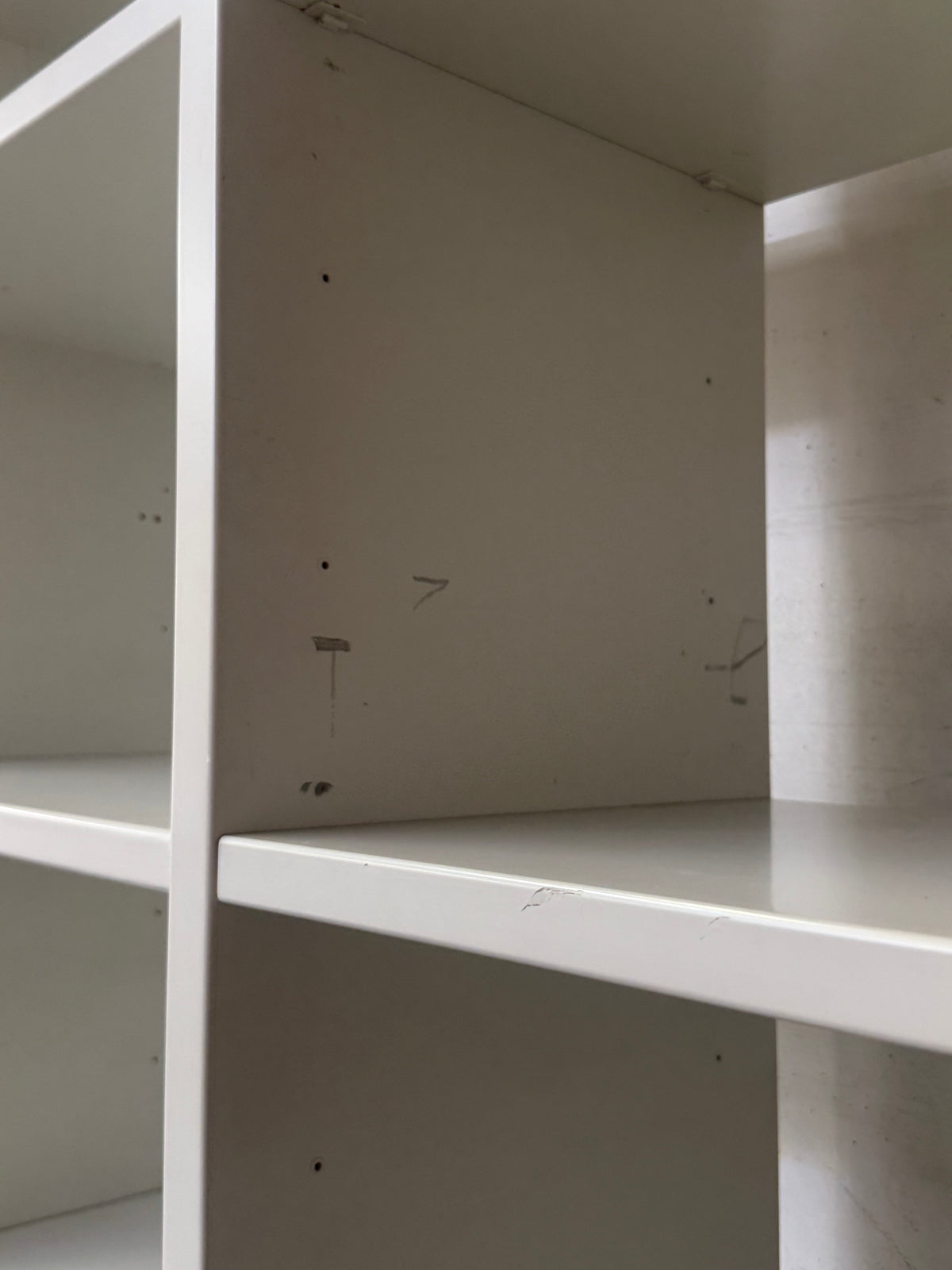 Interlübke Open Bookcase – White Modular Shelving System