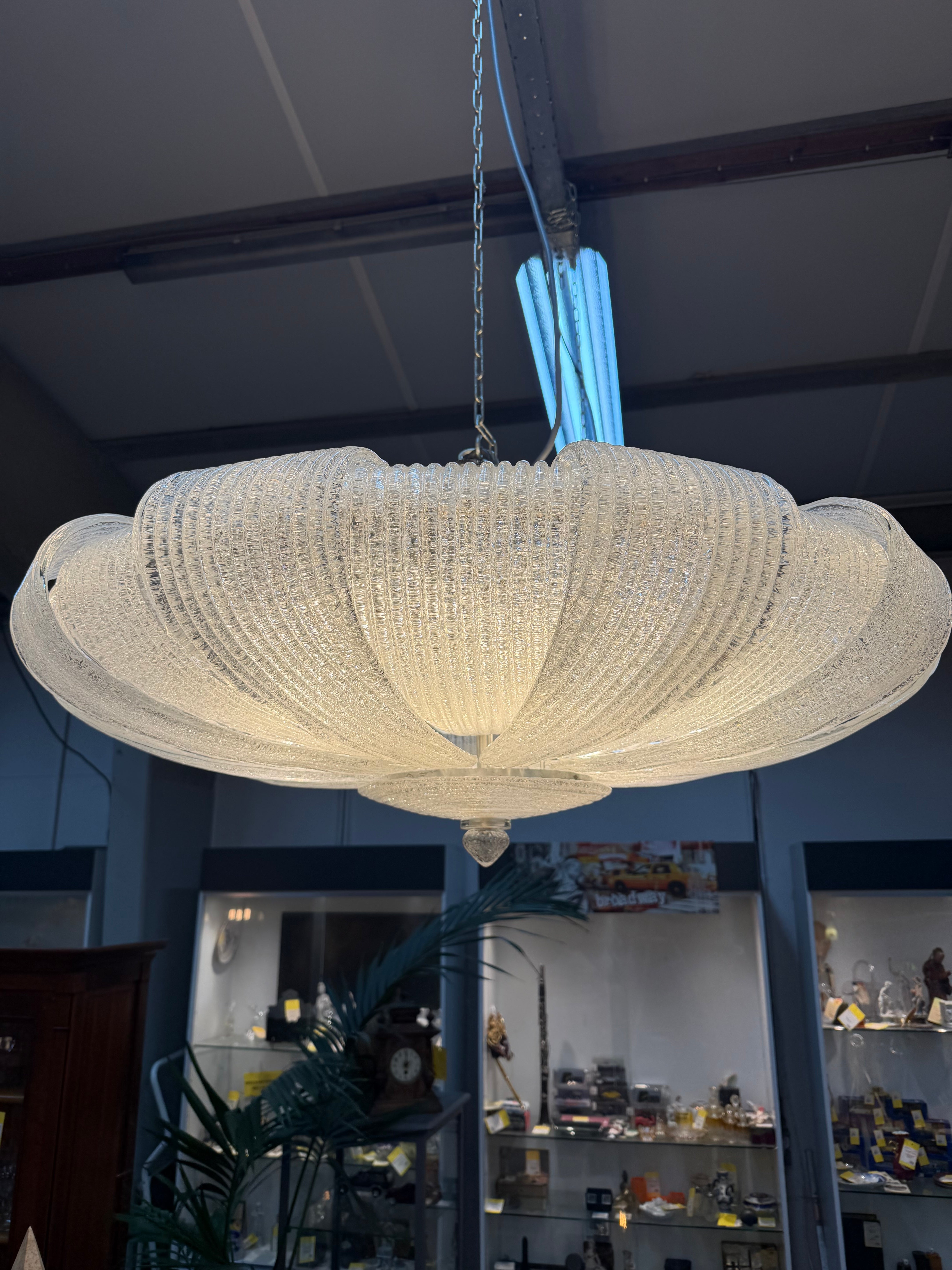 Murano Glass Chandelier — Italy, 1980s