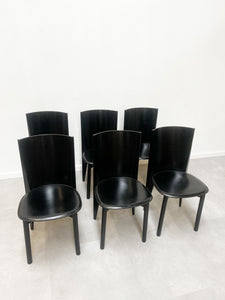 Set of 6 Chairs Calligaris