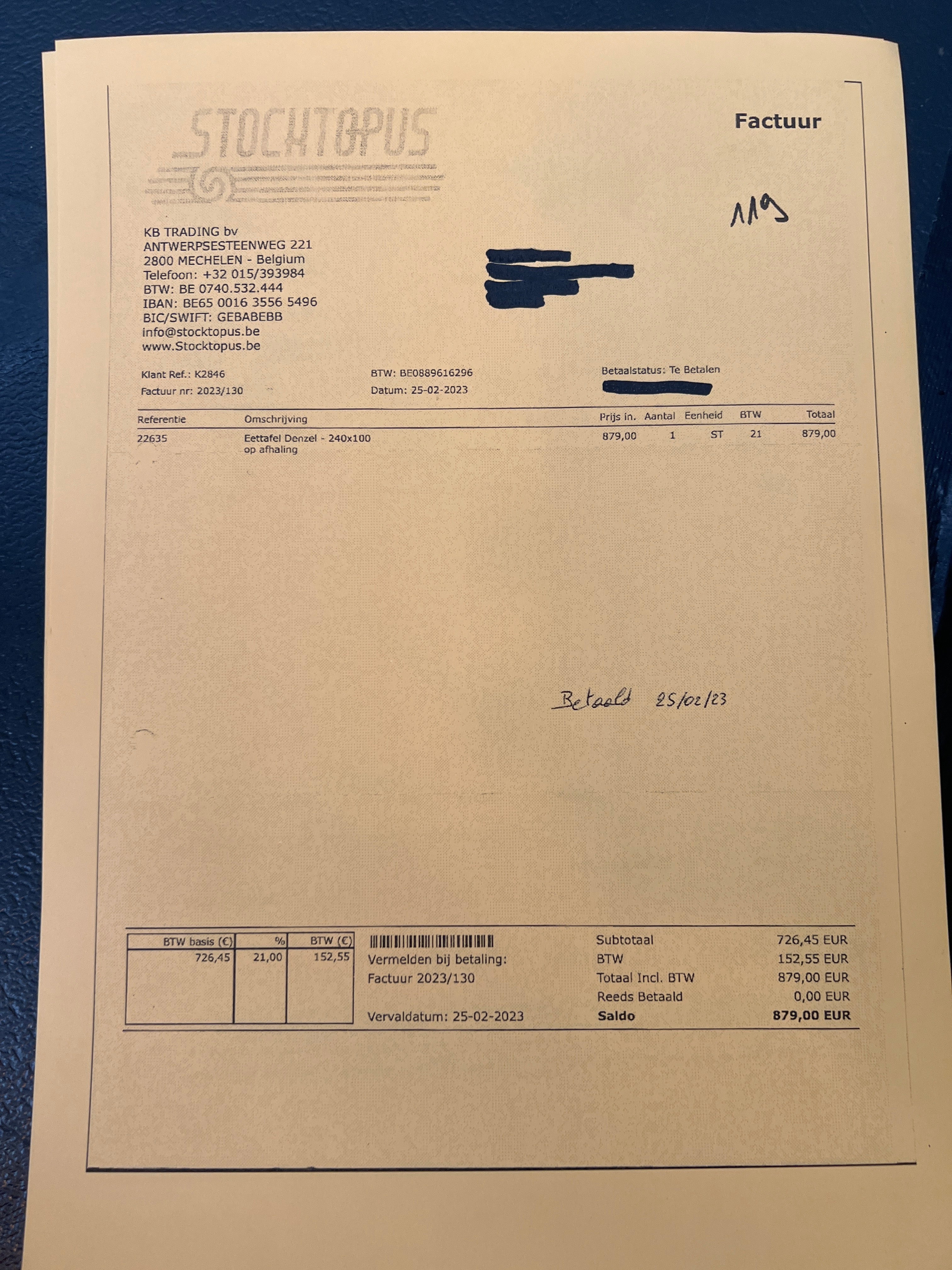 Denzel Oval Dining Table