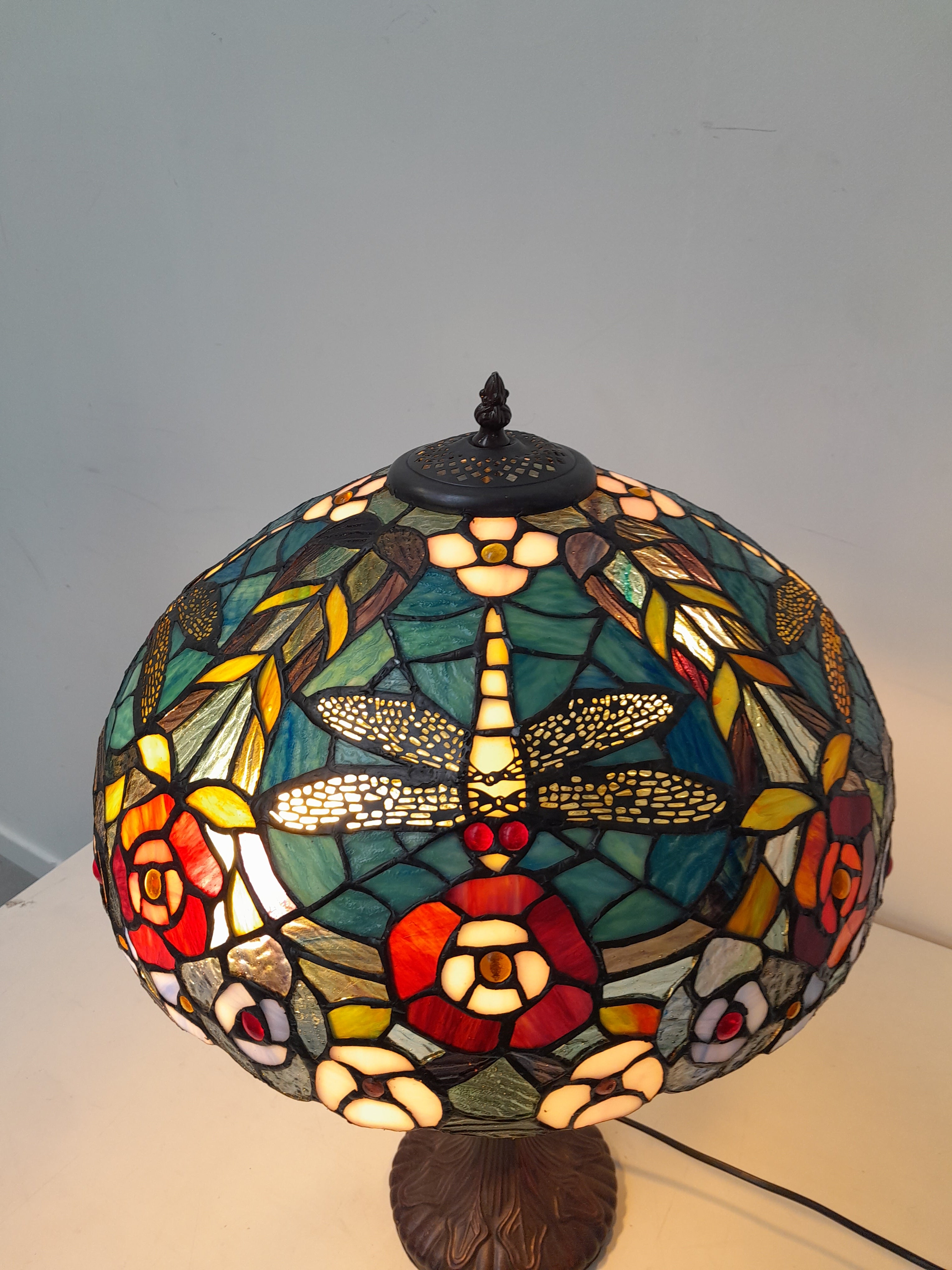 Tiffany style lamp - Dragonfly