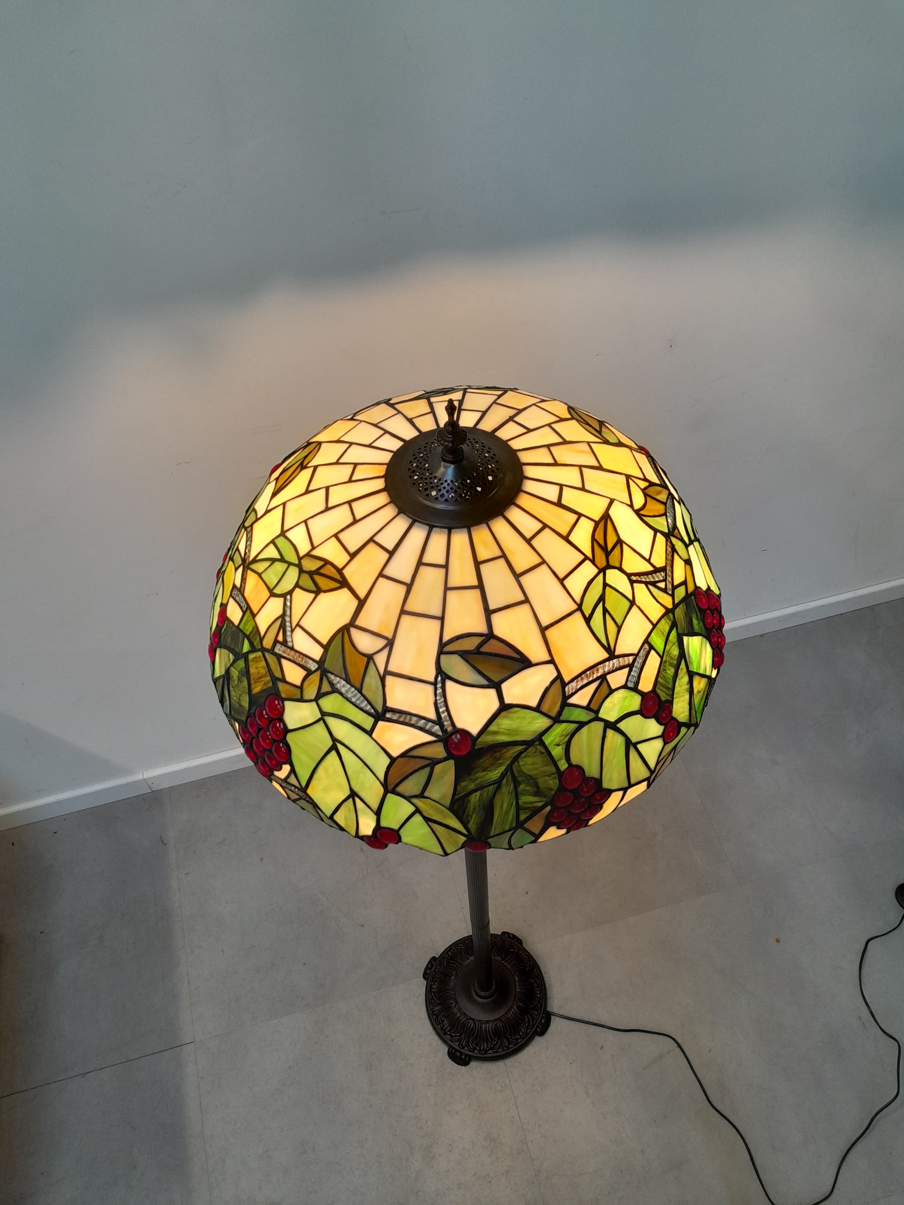 Tiffany style floorlamp