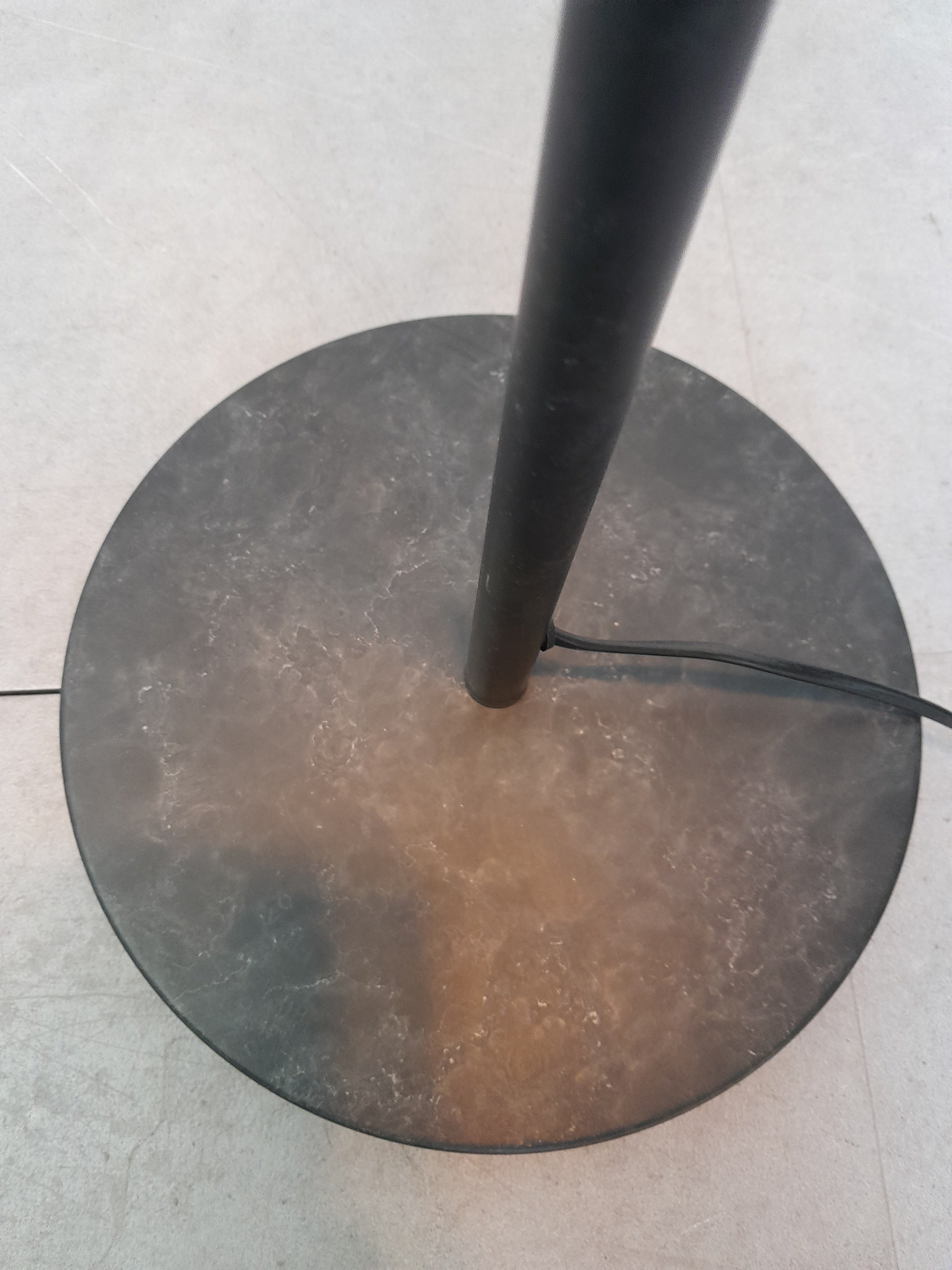 Charcoal floor lamp