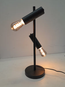 Charcoal table lamp