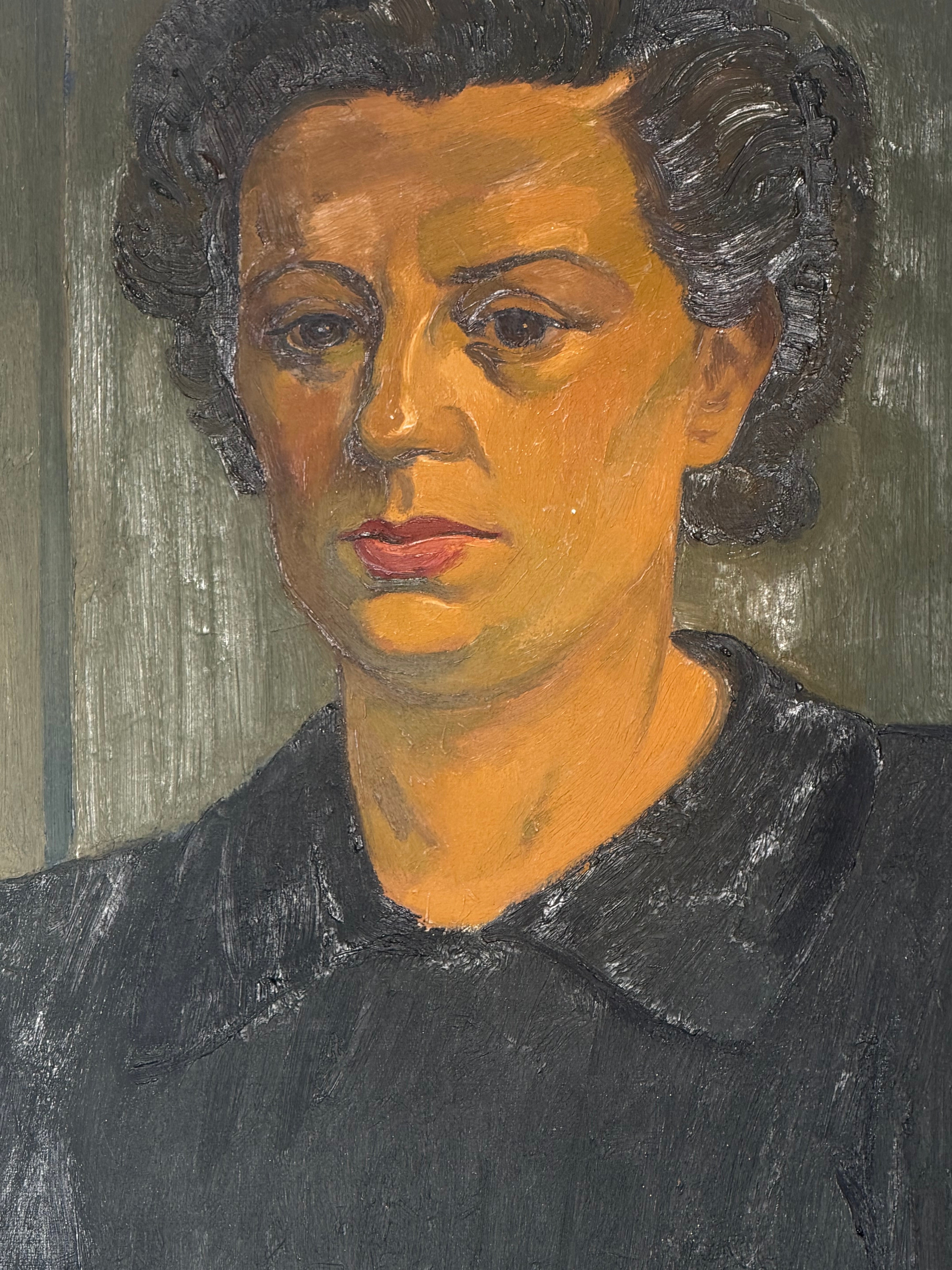 Dré Van Den Langenbergh - Oil On Canvas - Portrait