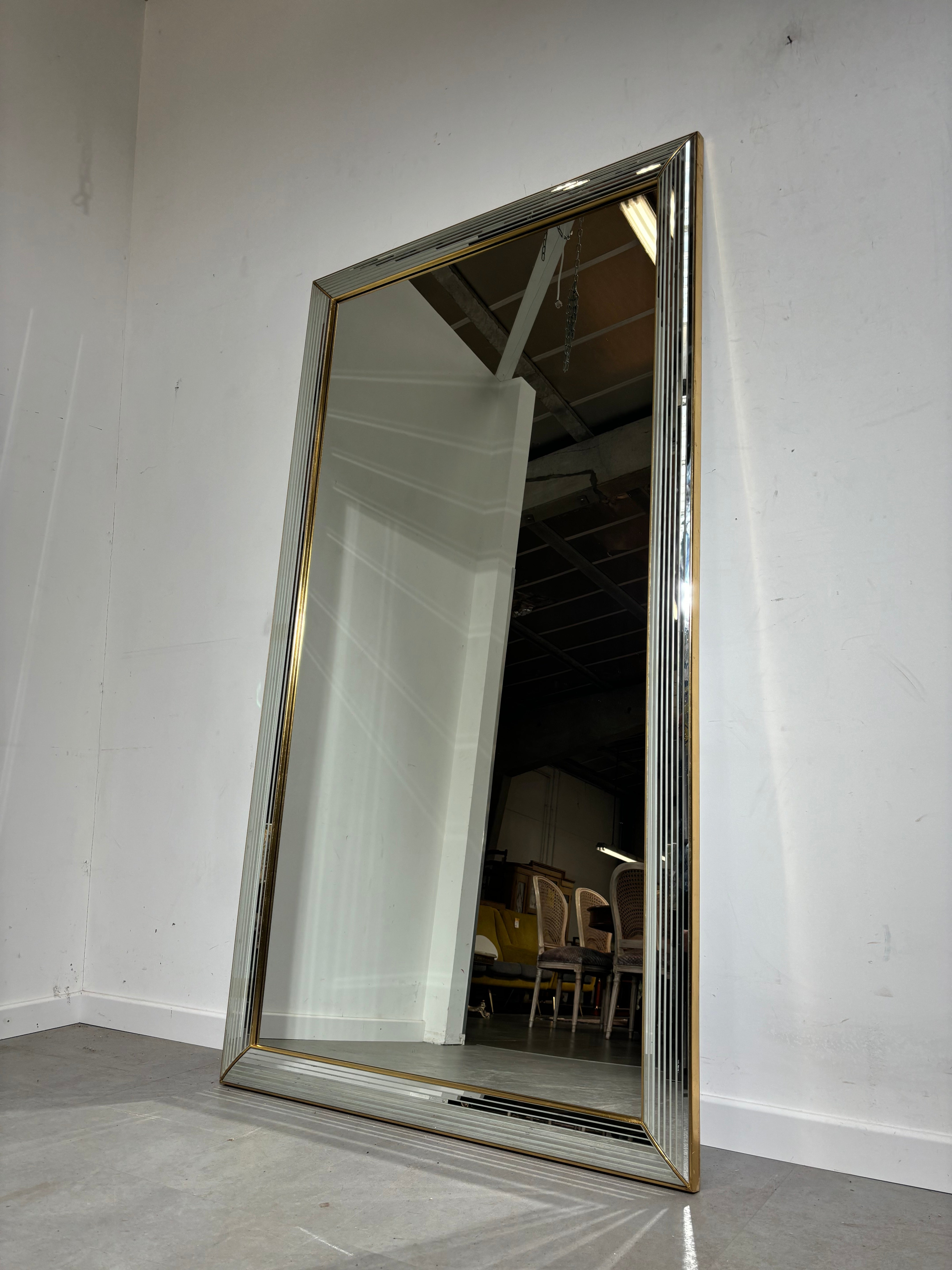 Vintage “Disco” Deknudt Mirror 185 x 100