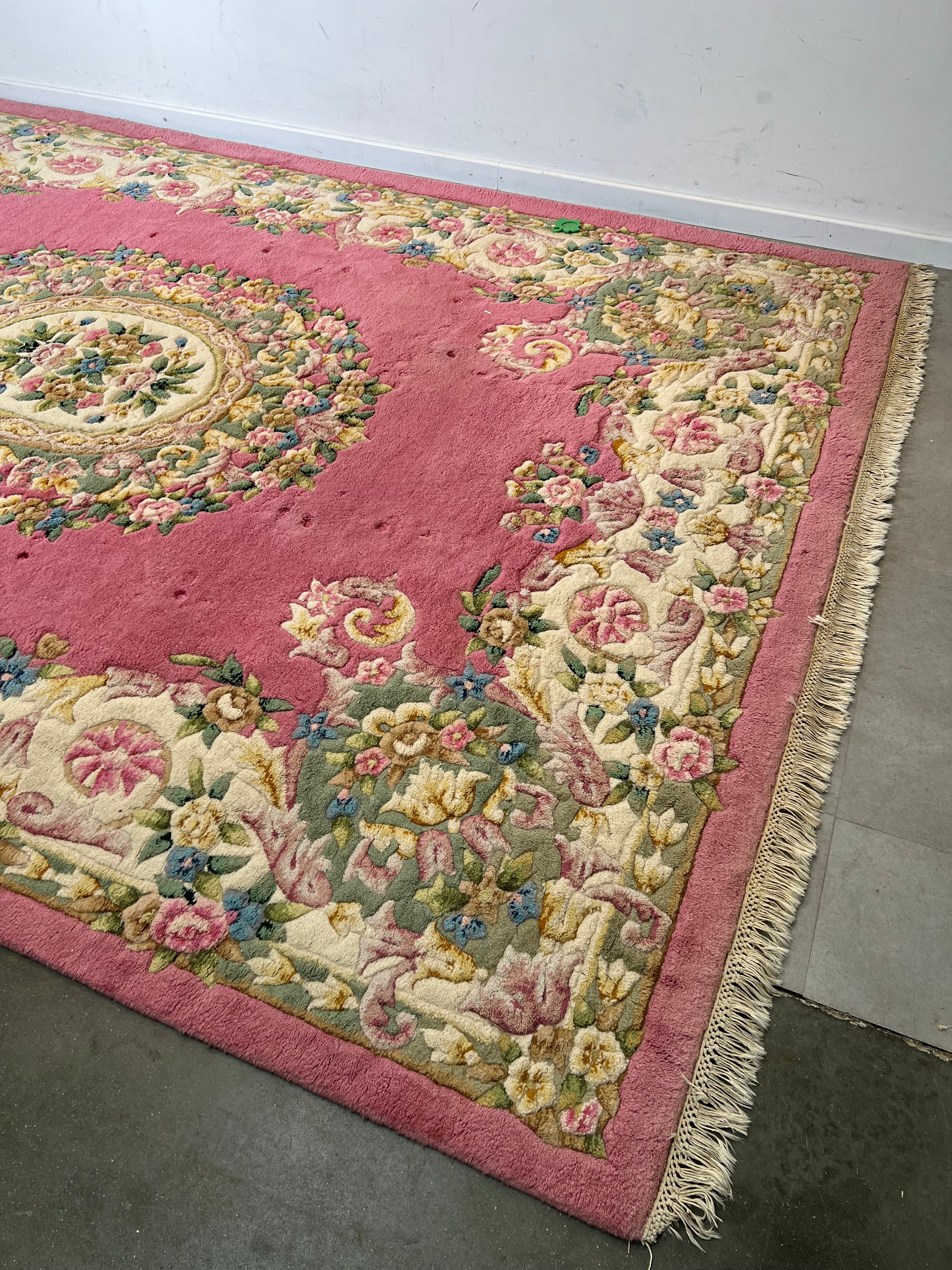 Hand Knotted Cambodian Carpet