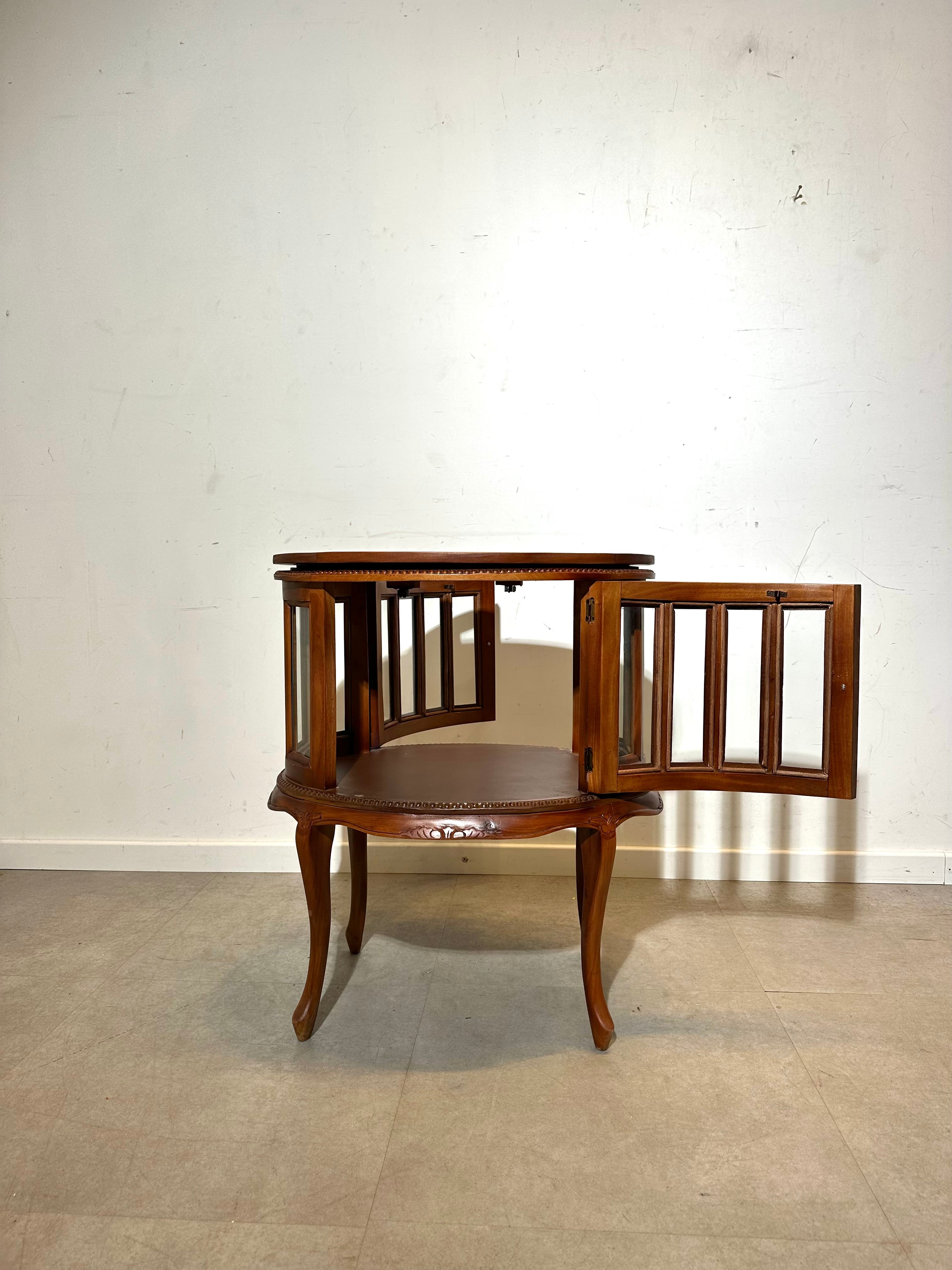 Vintage Cabinet with Removable Tray Top
