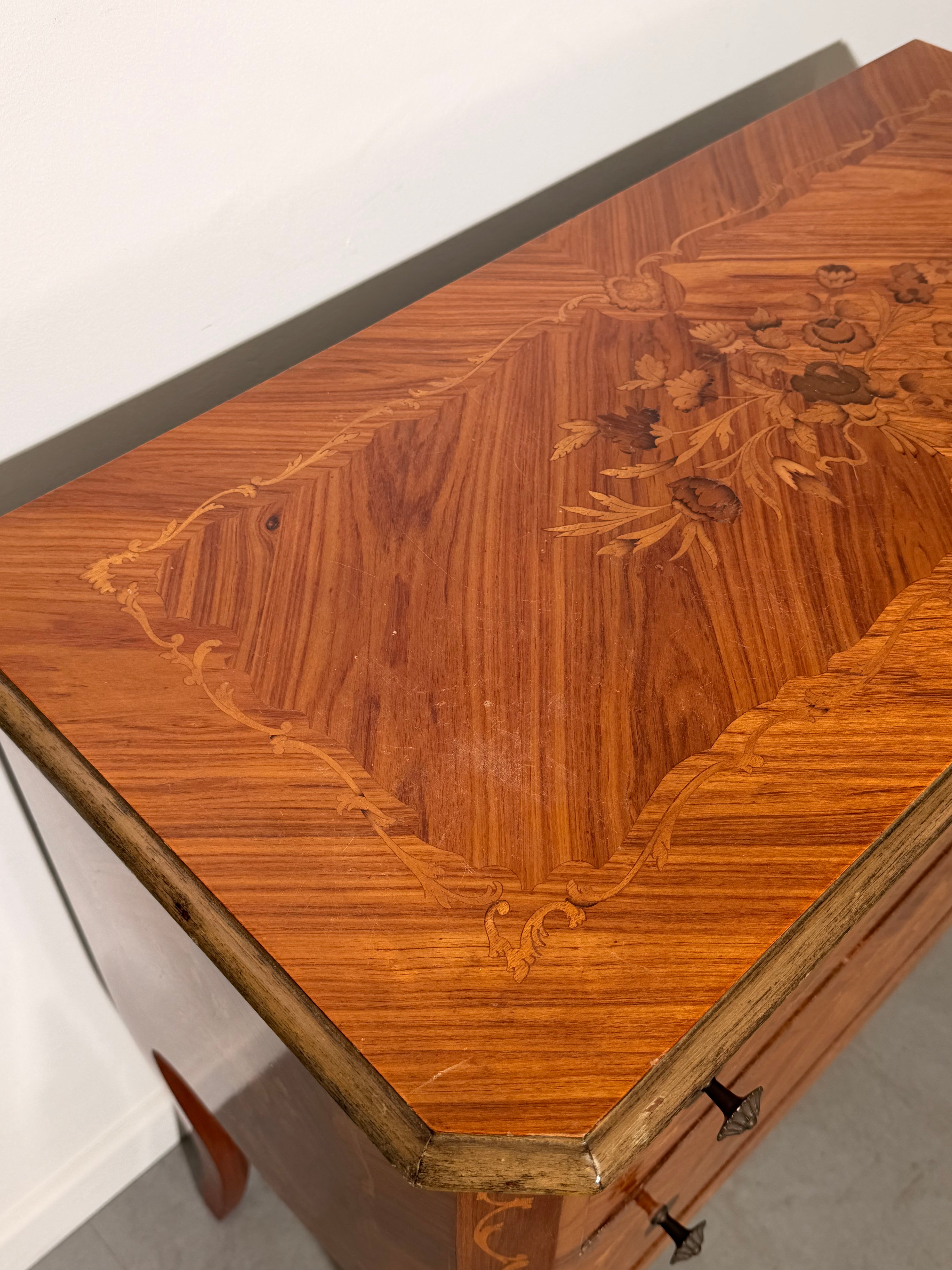 French Marquetry Chest of Drawers