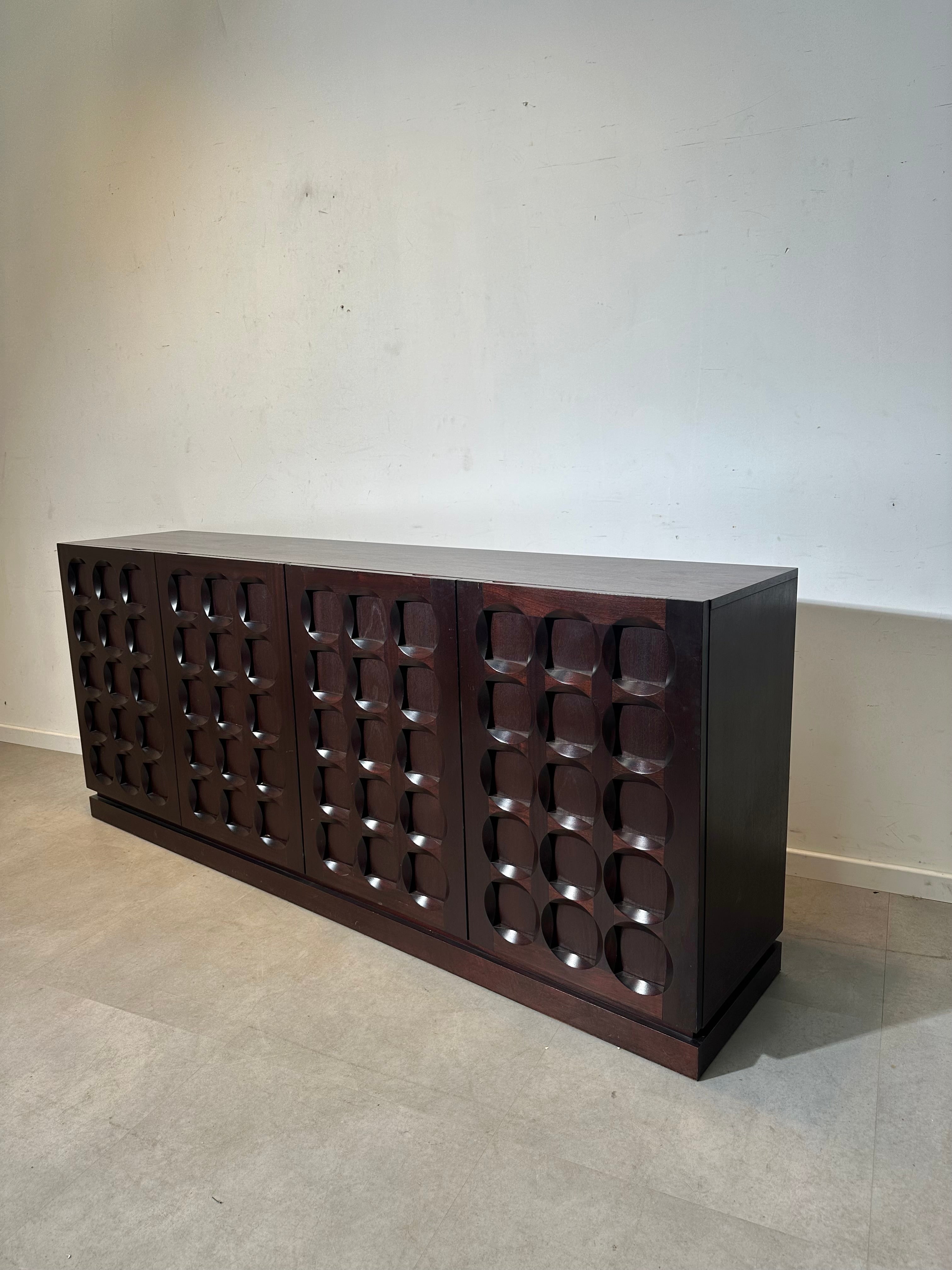 « Crédence » brutaliste vintage