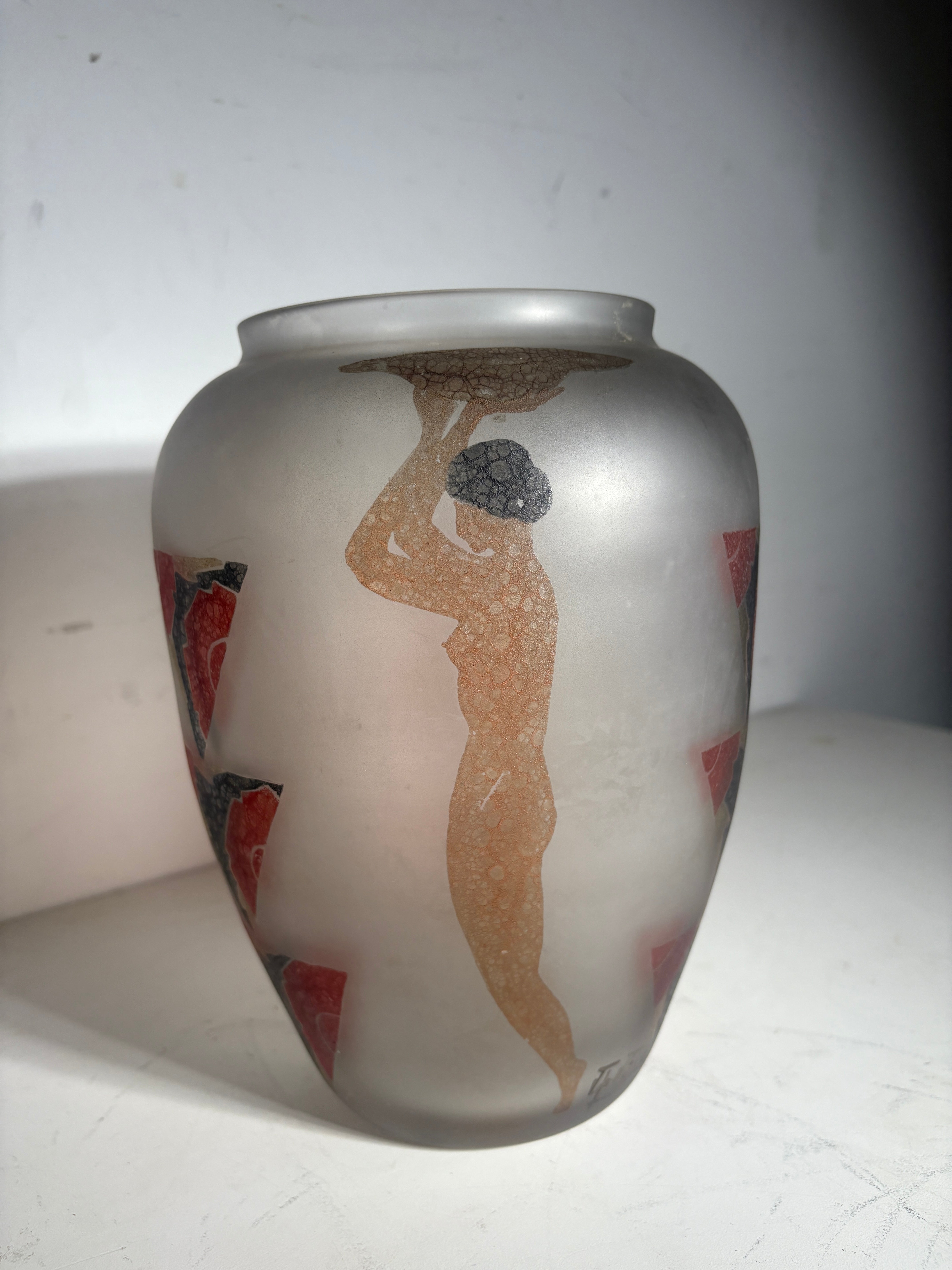 Art Deco Vase by Victor De Winner – Signed