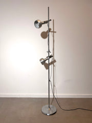 Vintage Adjustable Double Spot Floor Lamp