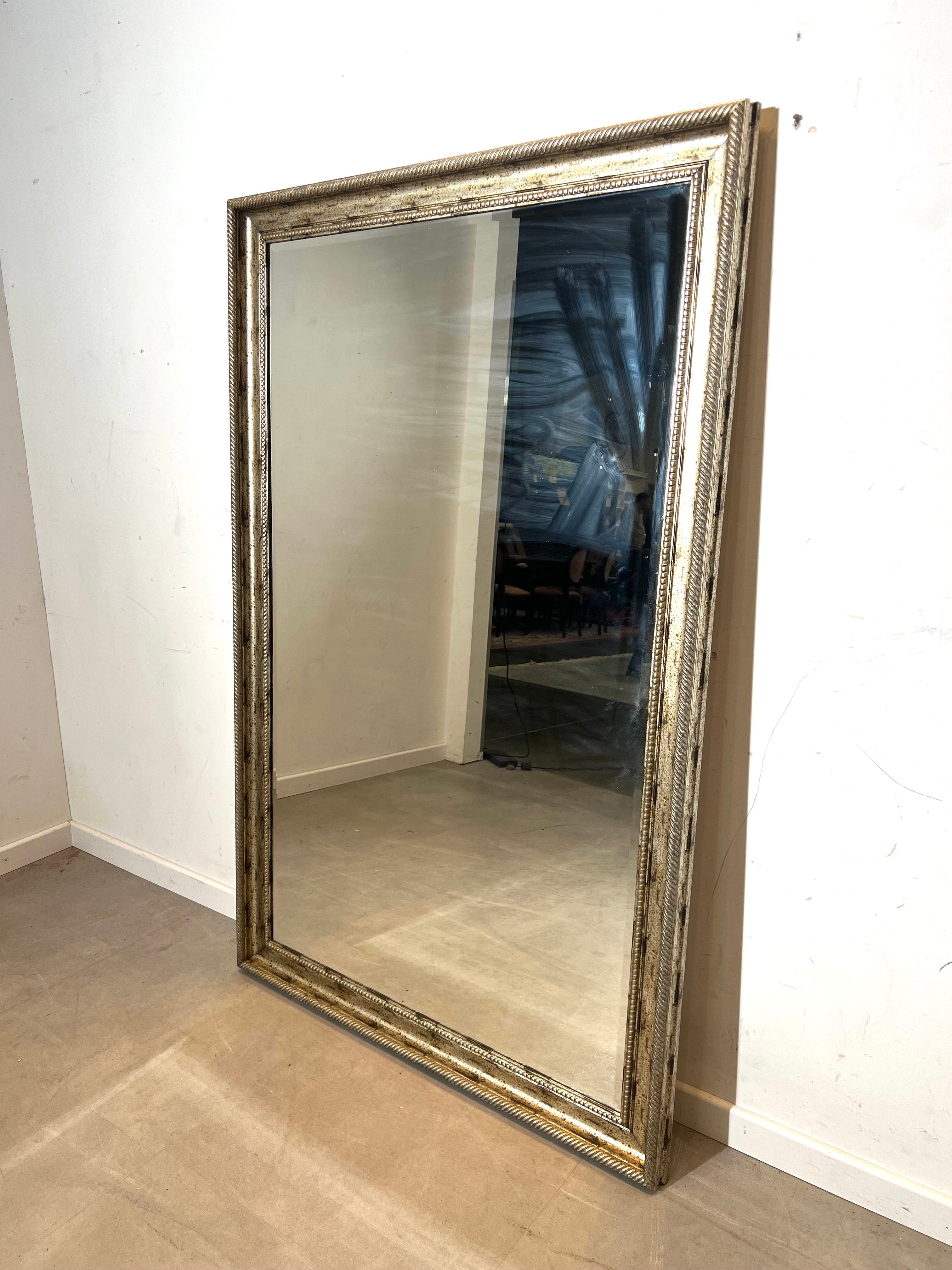 Large Vintage Giltwood Mirror