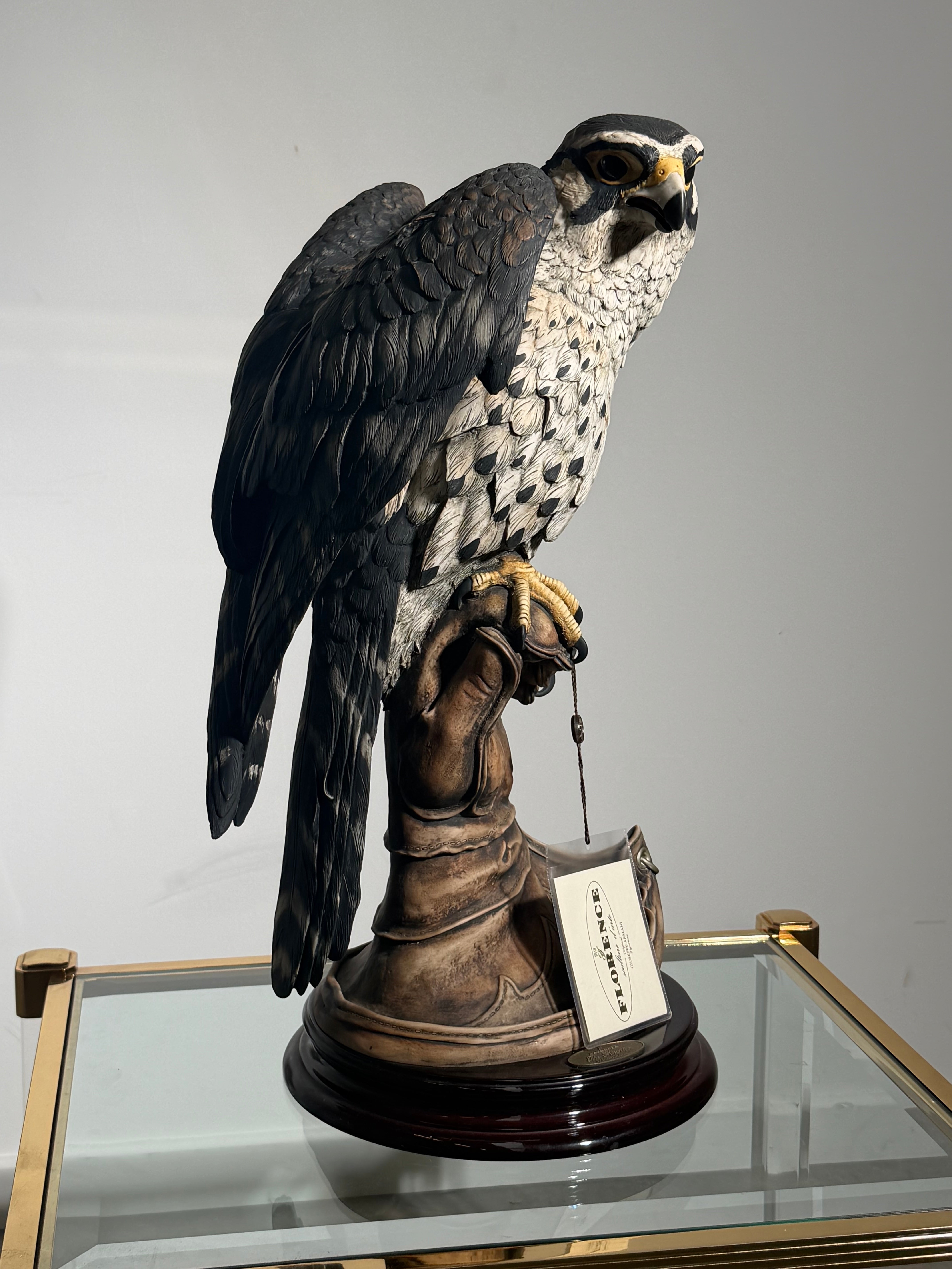 Florence Giuseppe Armani Falcon Sculpture – Limited Edition (No. 1500)