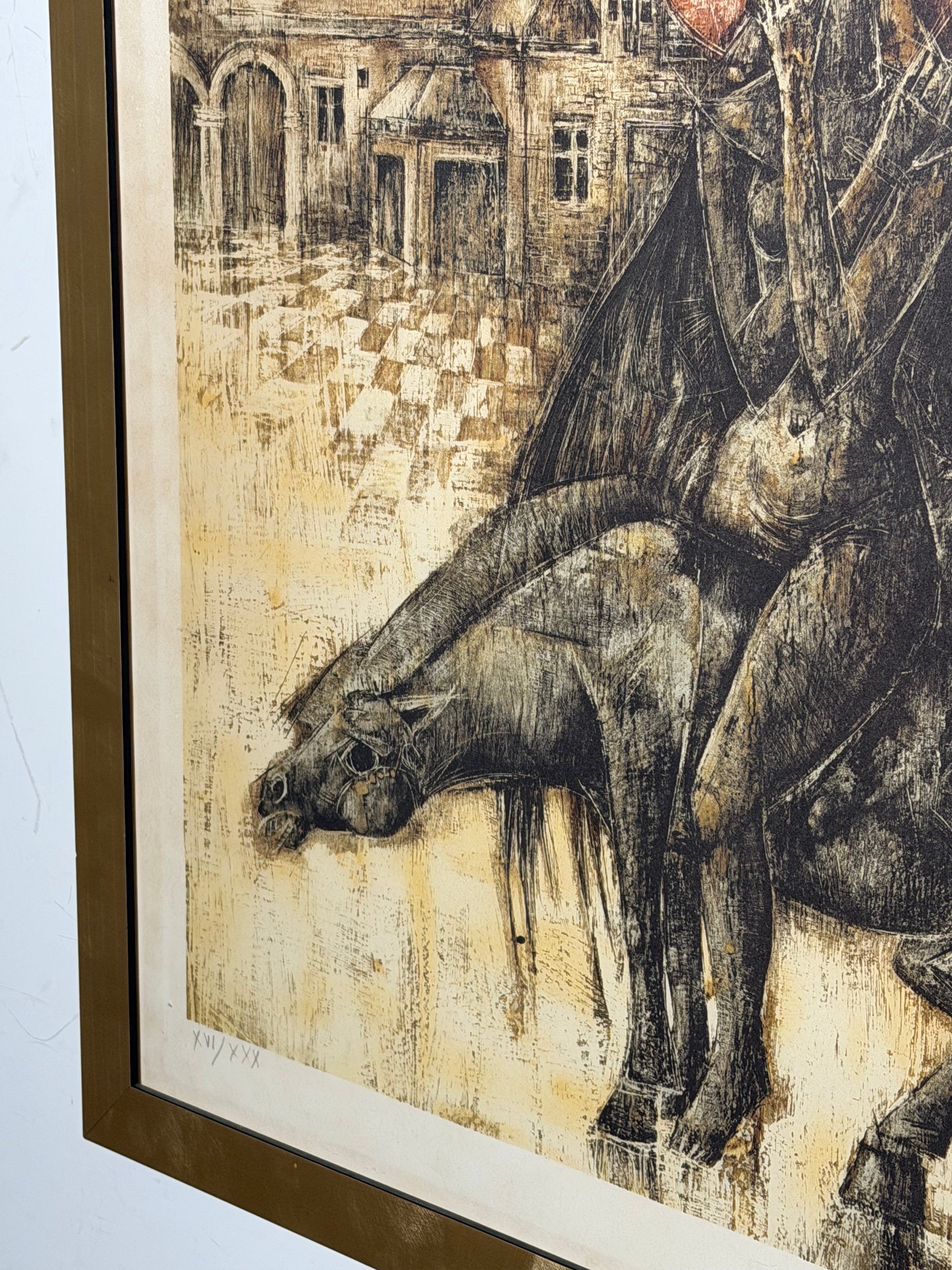 « Ruiters Van Jabbeke » – Lithographie en édition limitée (16/30)