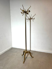 Porte-manteau vintage en cuivre