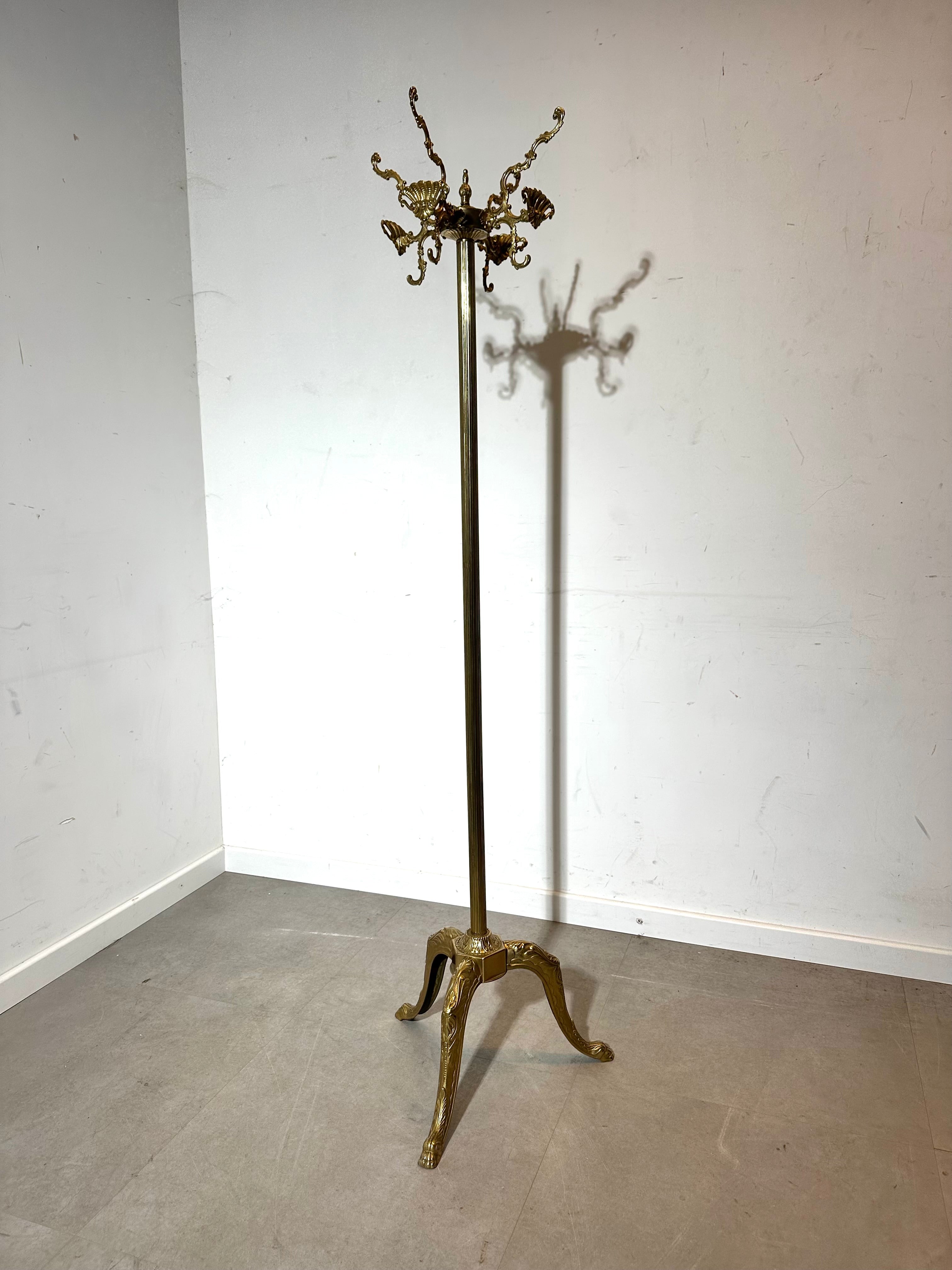 Vintage Copper Coat Rack