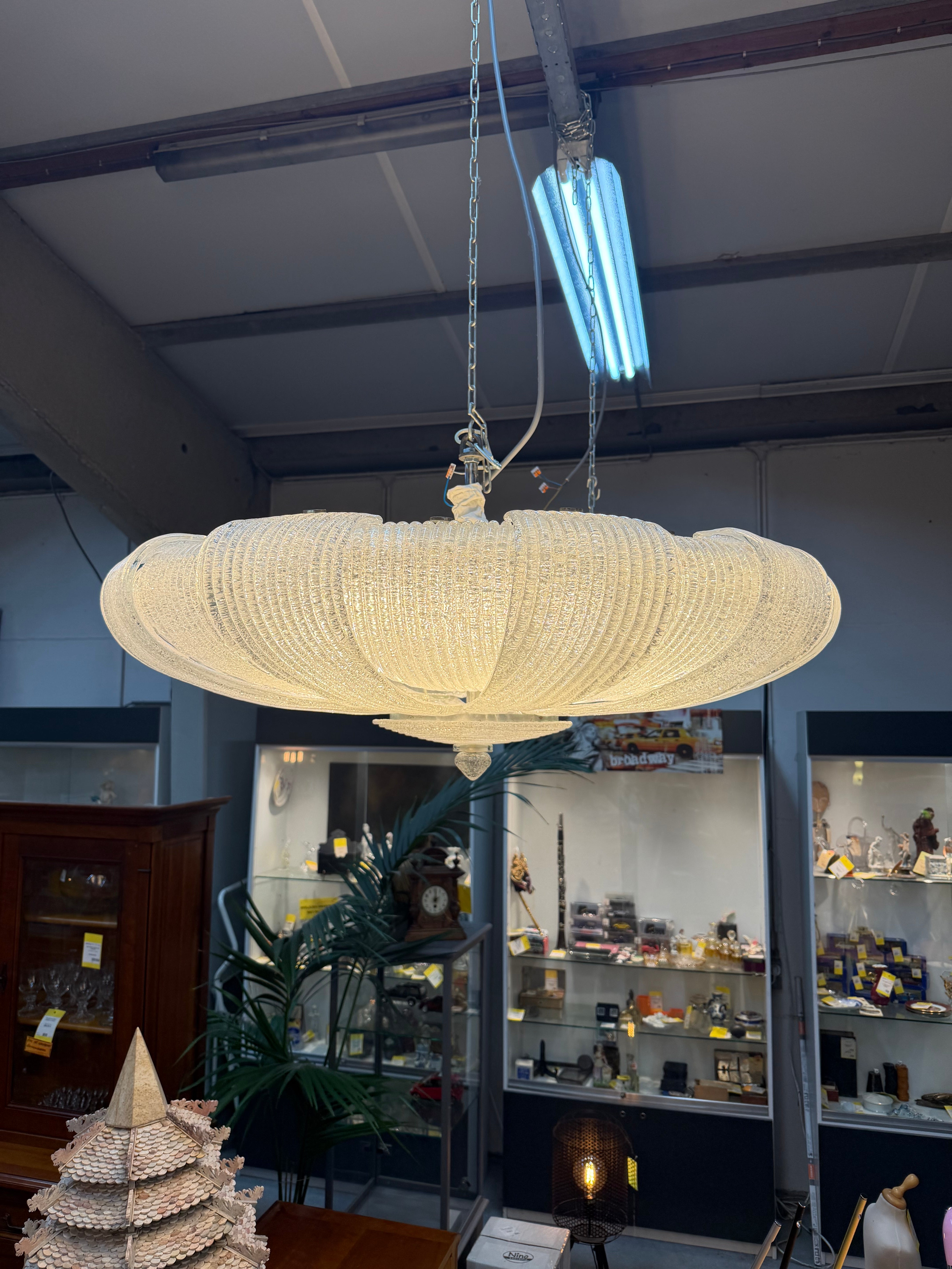 Murano Glass Chandelier — Italy, 1980s