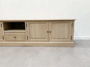 Tv Cabinet Oak White Wash Finish