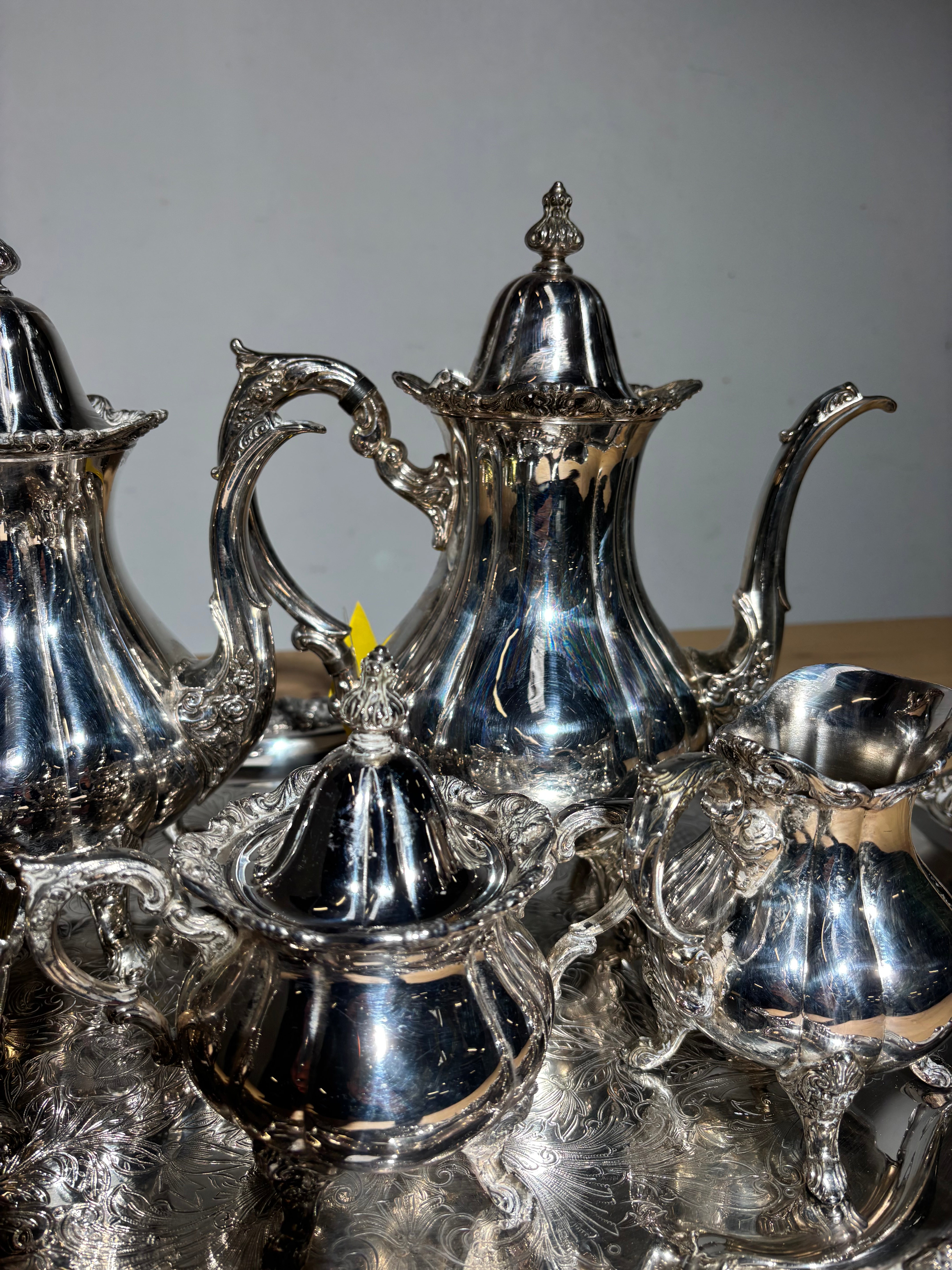 Service à thé/café « Wallace » plaqué argent (6)