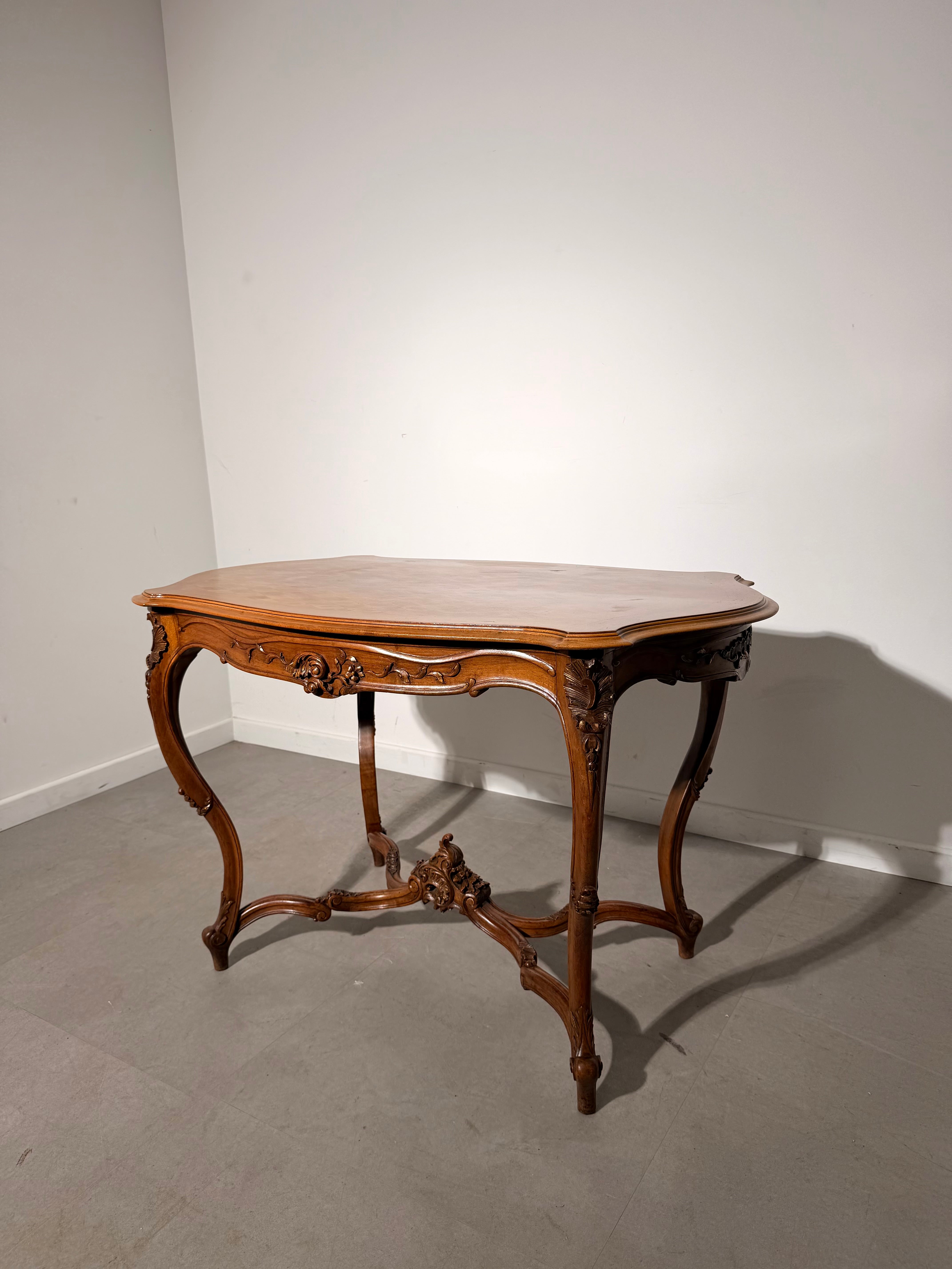Antique Parquetry Table