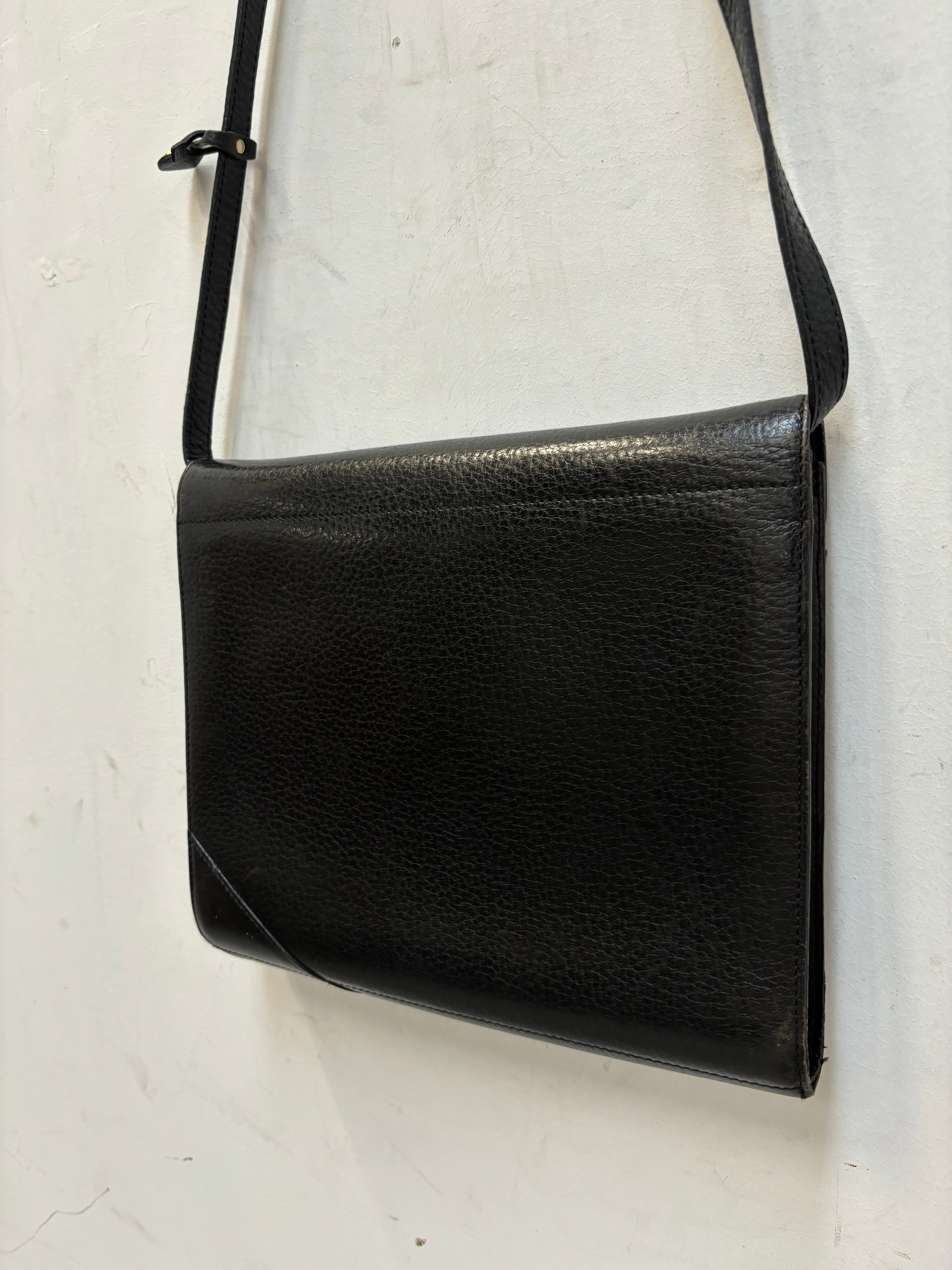 Delvaux shoulder bag black