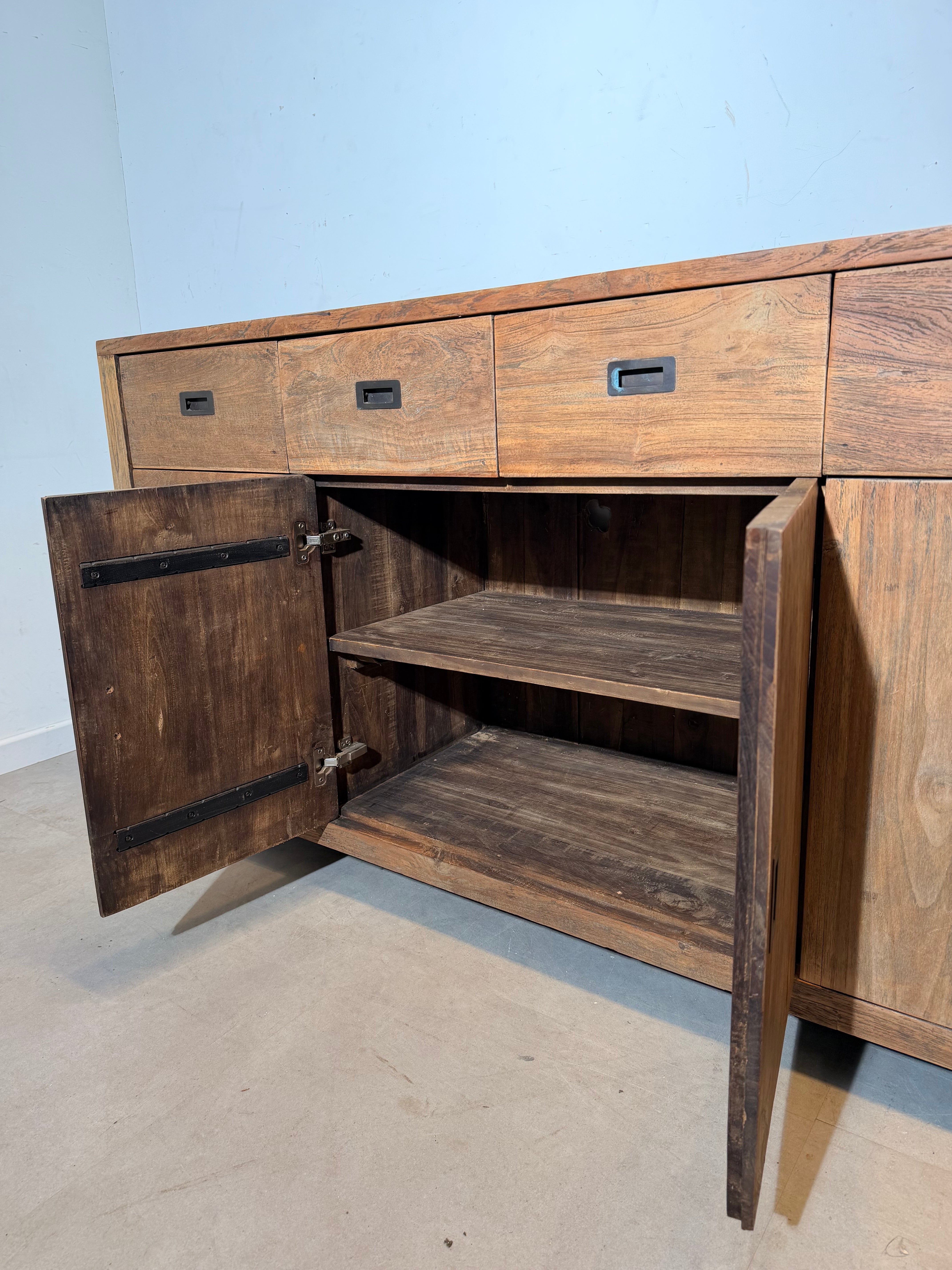 Massive Solid Wood Sideboard Teak