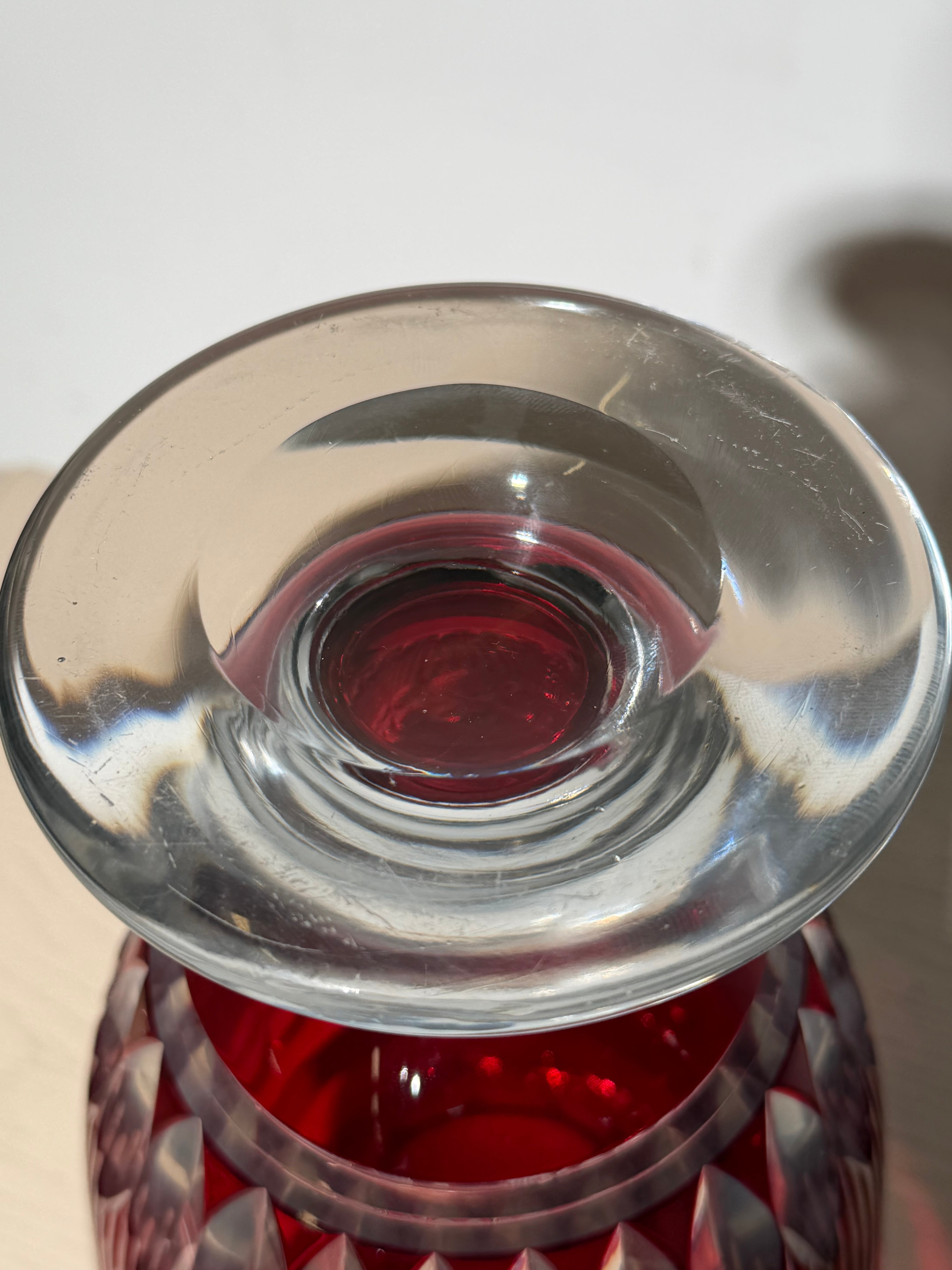 Val St Lambert kristallen vaas - "Antinéa” - 1926 Art Deco