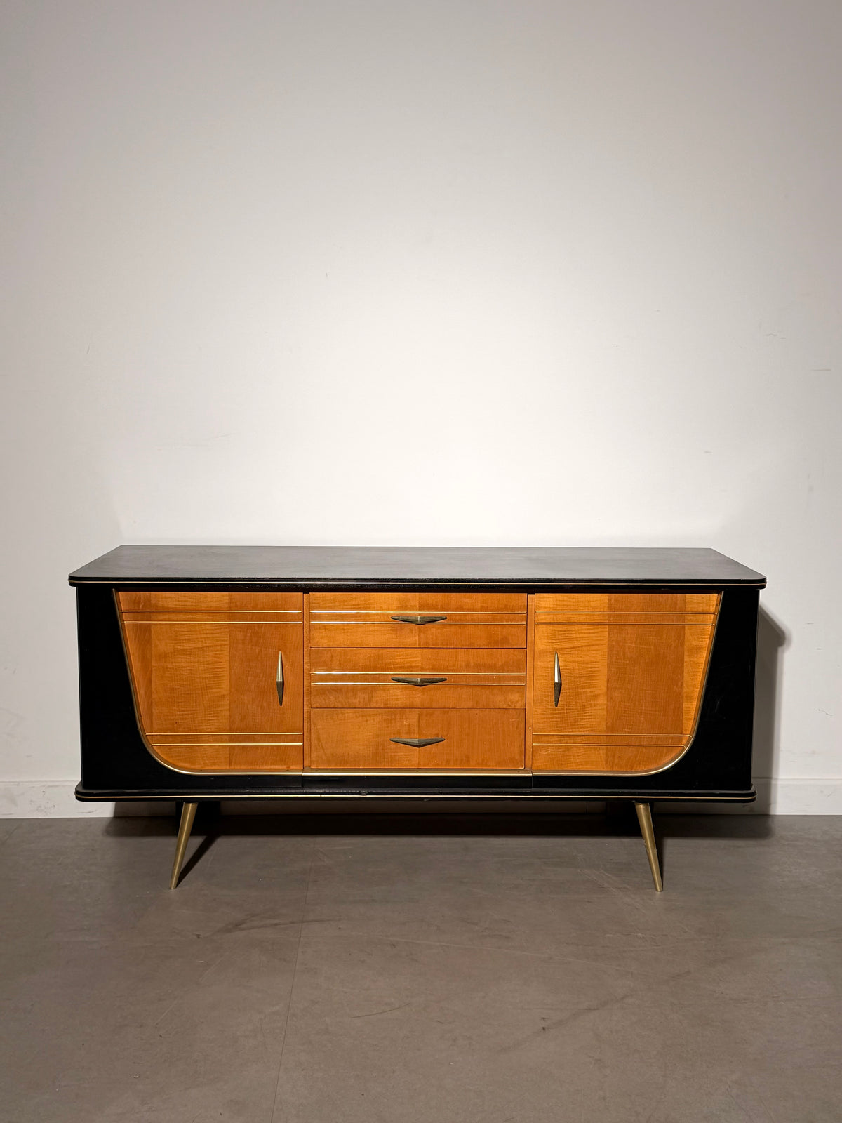 Vintage 1950s Rockabilly Sideboard