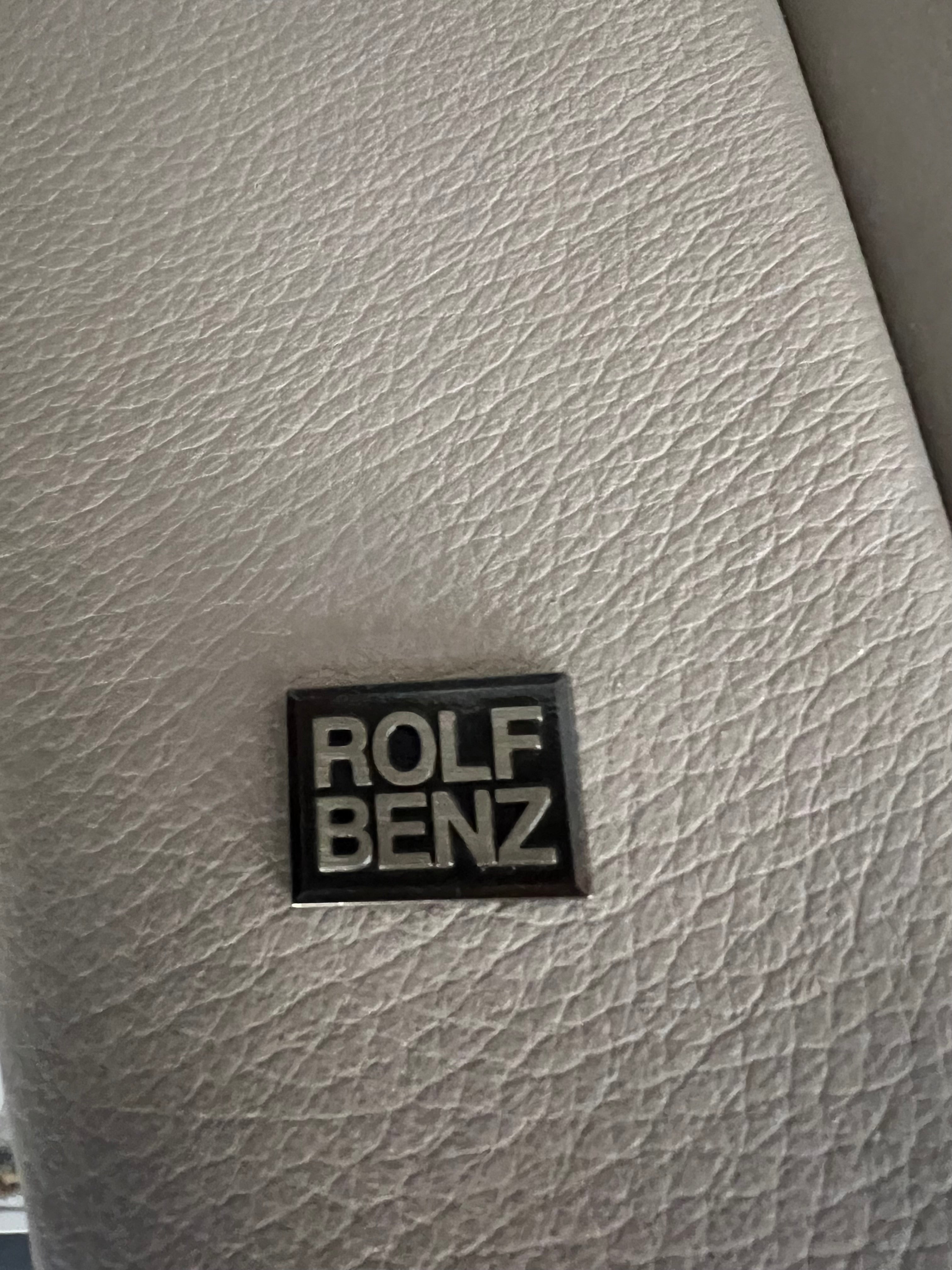 Set of 6 Rolf Benz Designer Dining Chairs