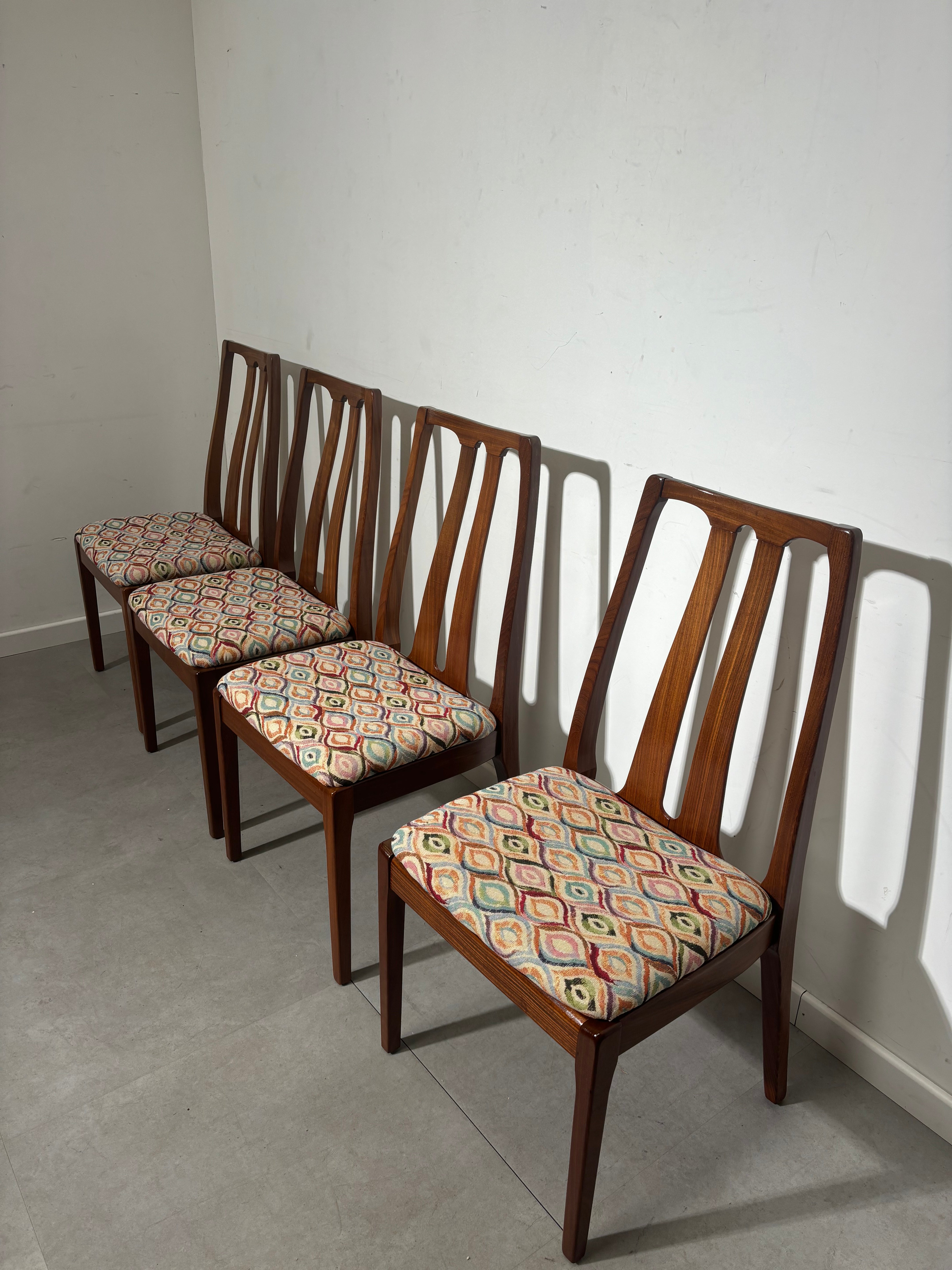 Set of four “‘Nathan” Dining Chairs