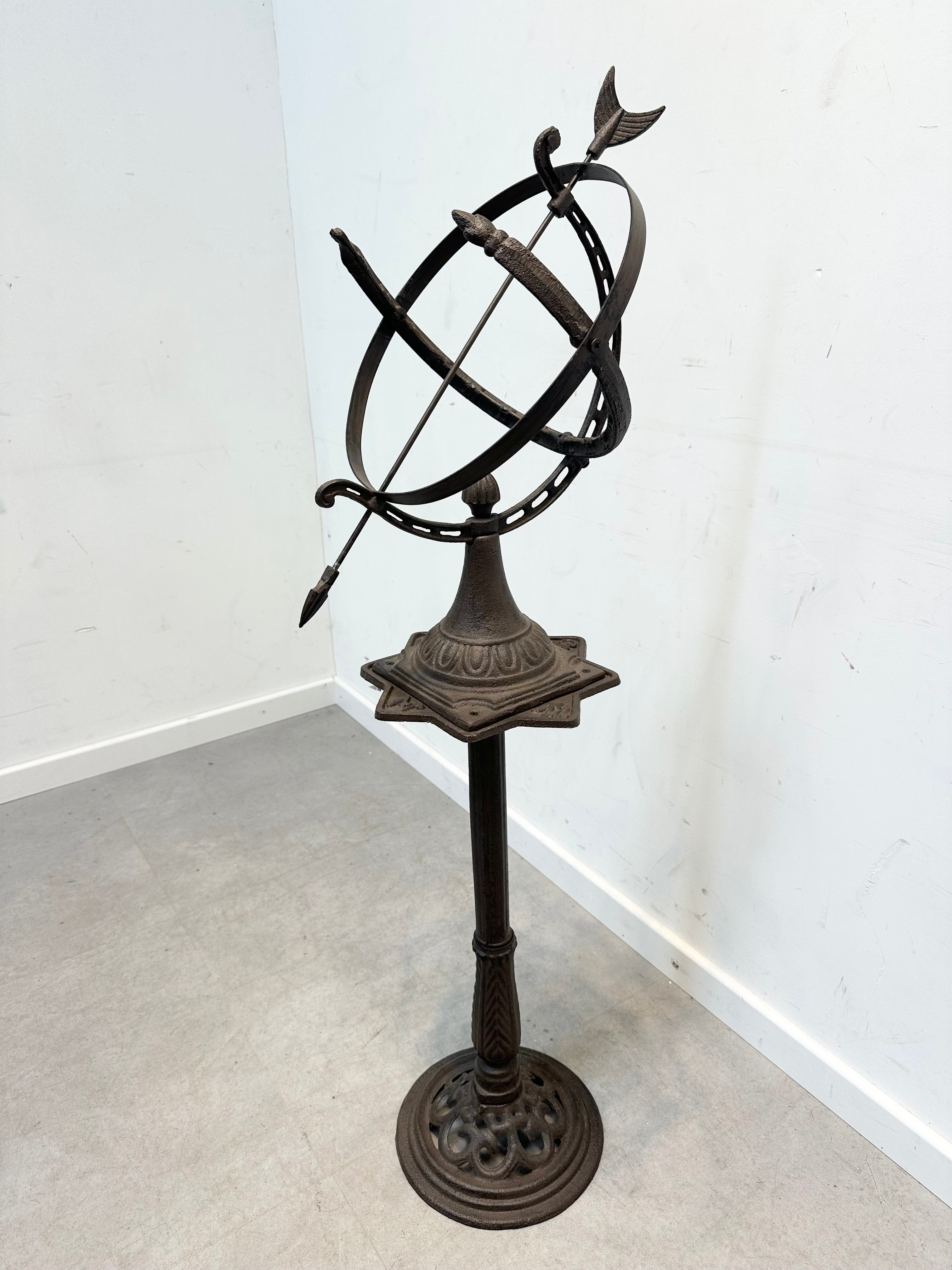 Zonnewijzer van gietijzer