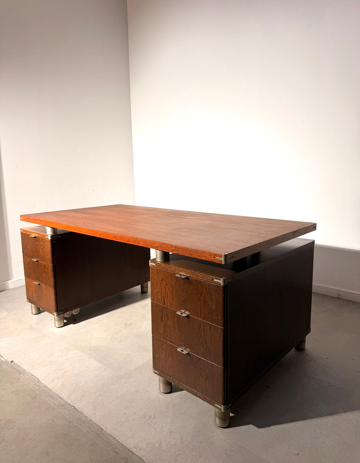 Vintage Executive Desk by Behr – Model 5005 – Germany, 1970s