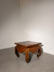 Antique Asian Hardwood Side Table