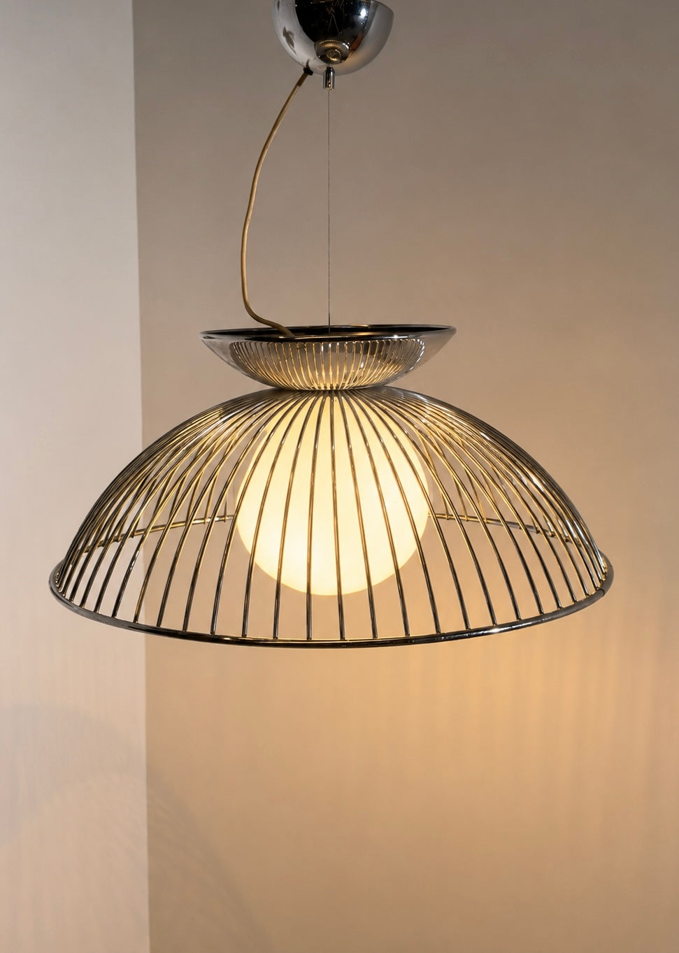 Vintage Harvey Guzzini Moana Pendant Lamp
