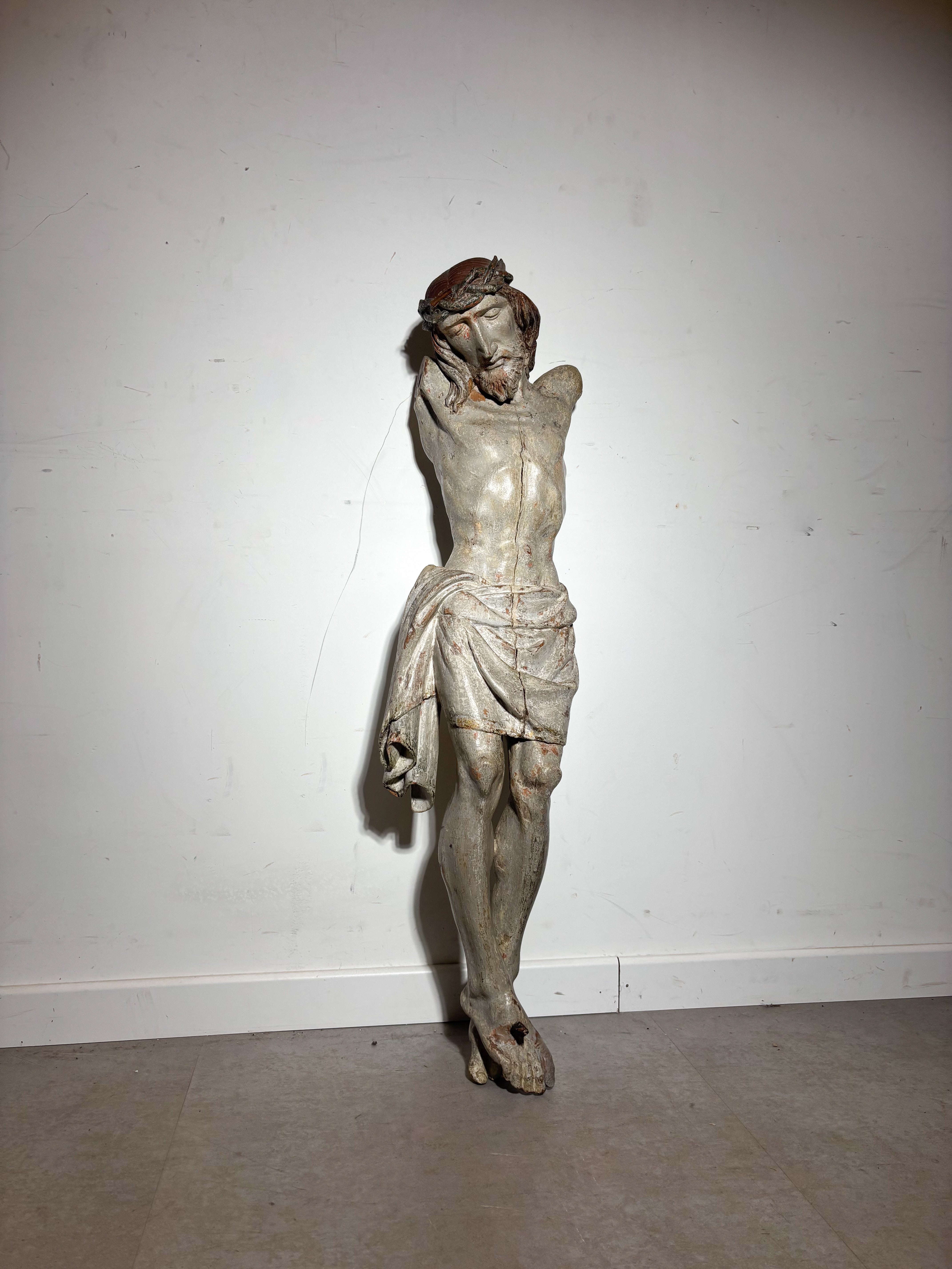 17th Century Polychrome Corpus Christi