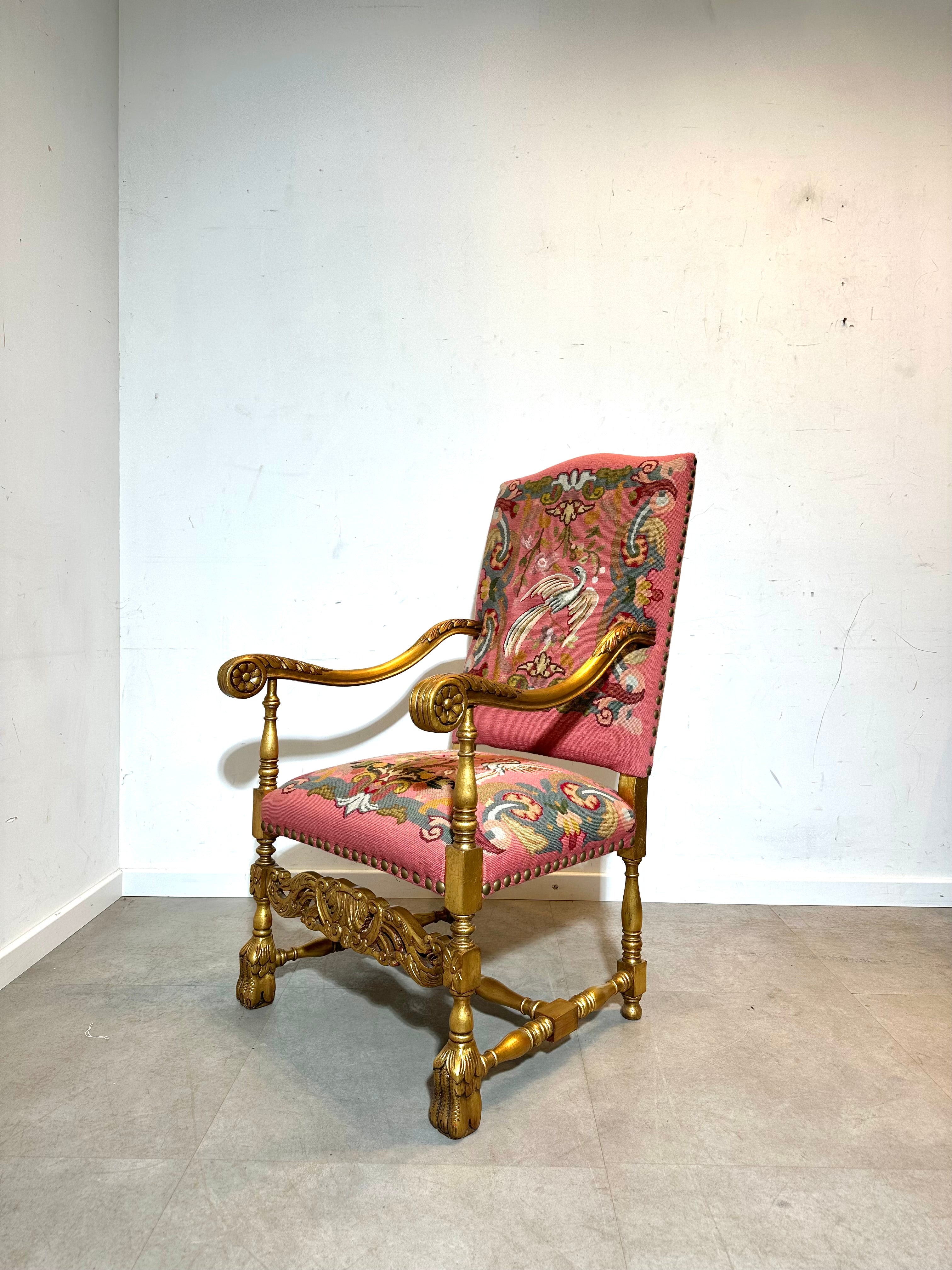 Antique Louis XIV Style Armchair