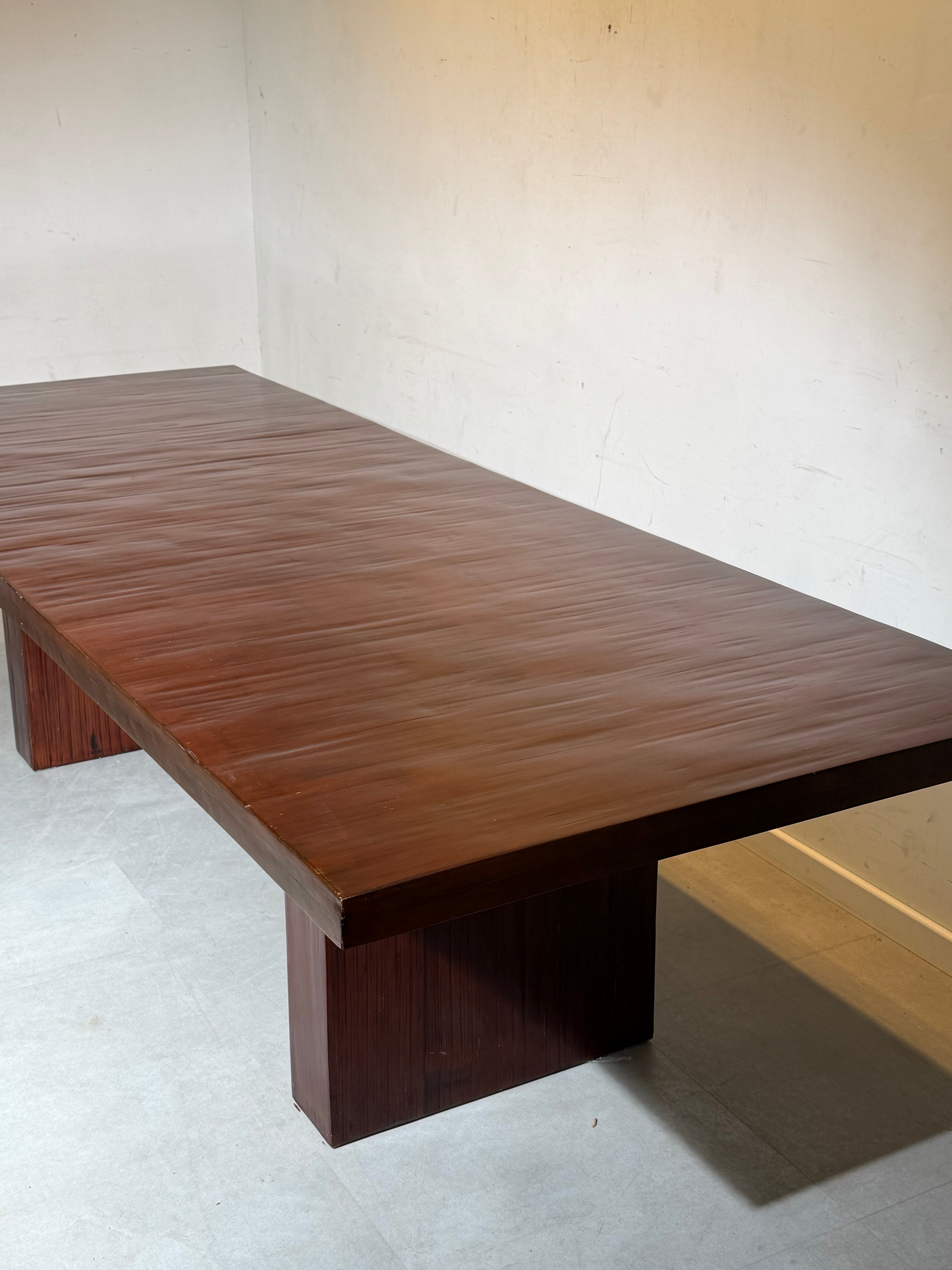 Structural XL Bamboo Dining Table – 300 cm