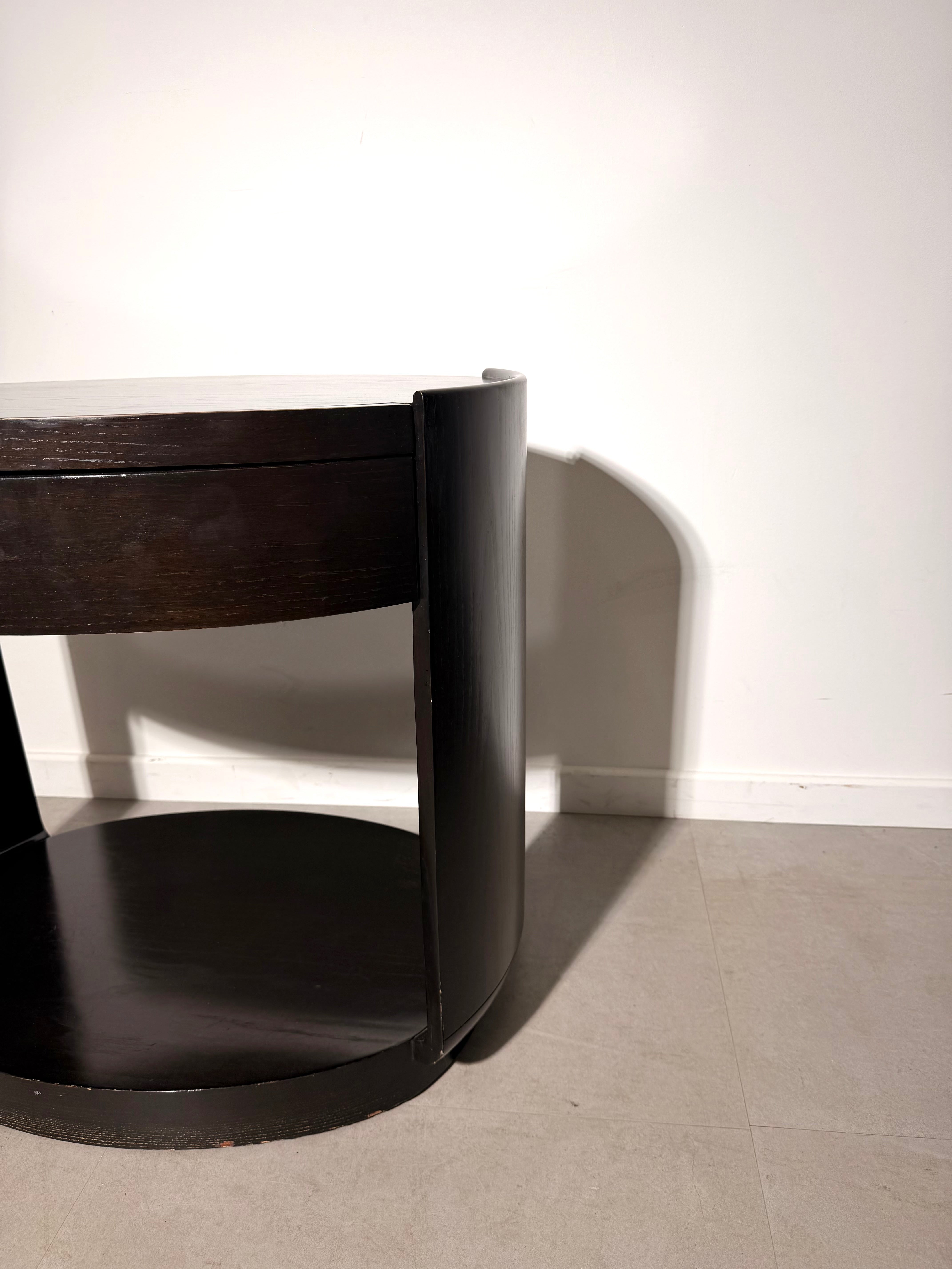 McGuire Dark Wood Console Table